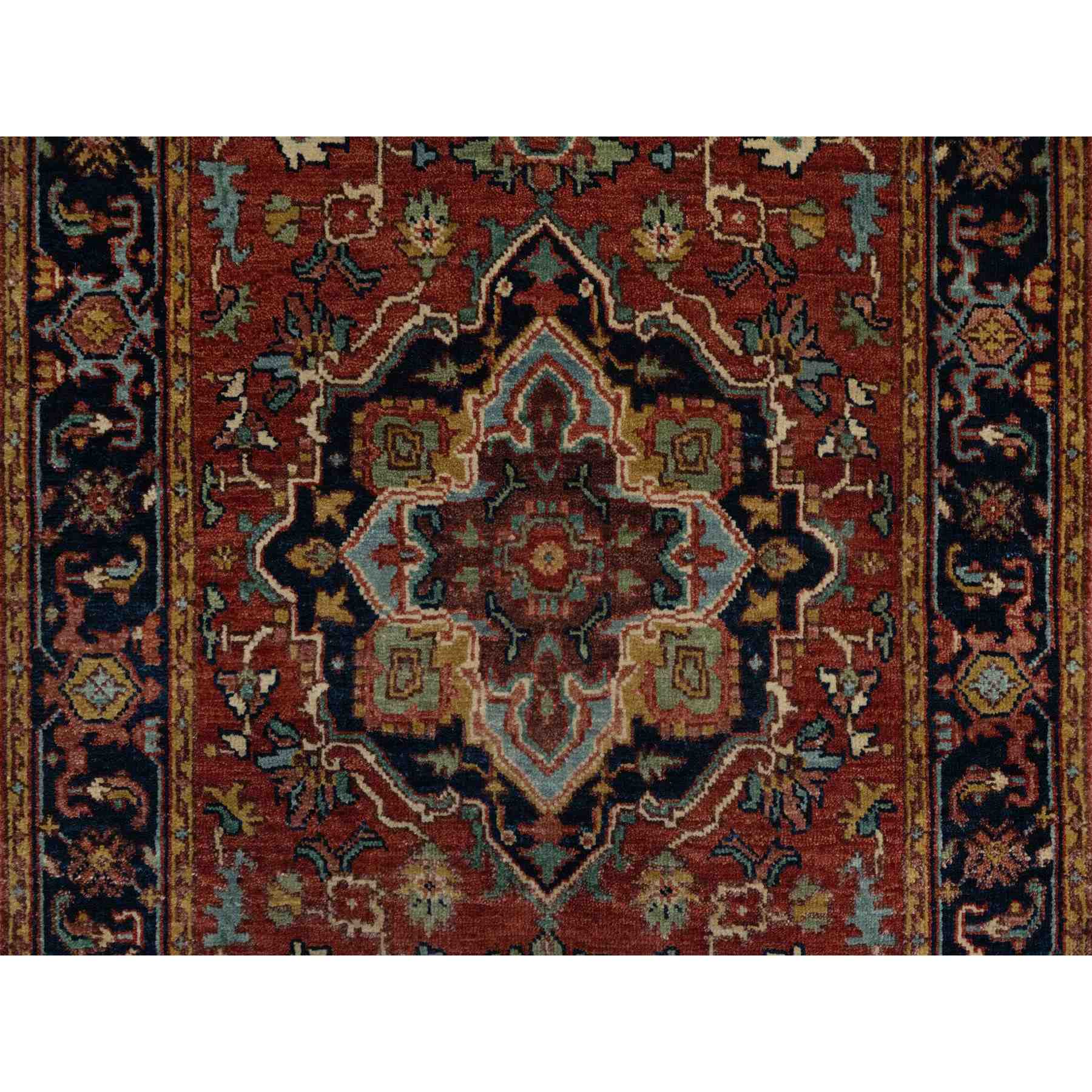 Heriz-Hand-Knotted-Rug-456895