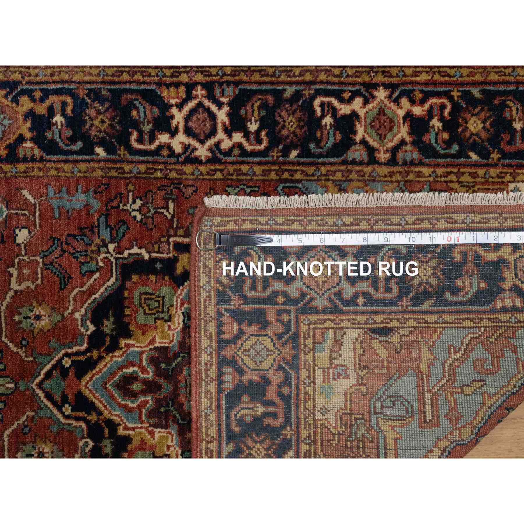 Heriz-Hand-Knotted-Rug-456895