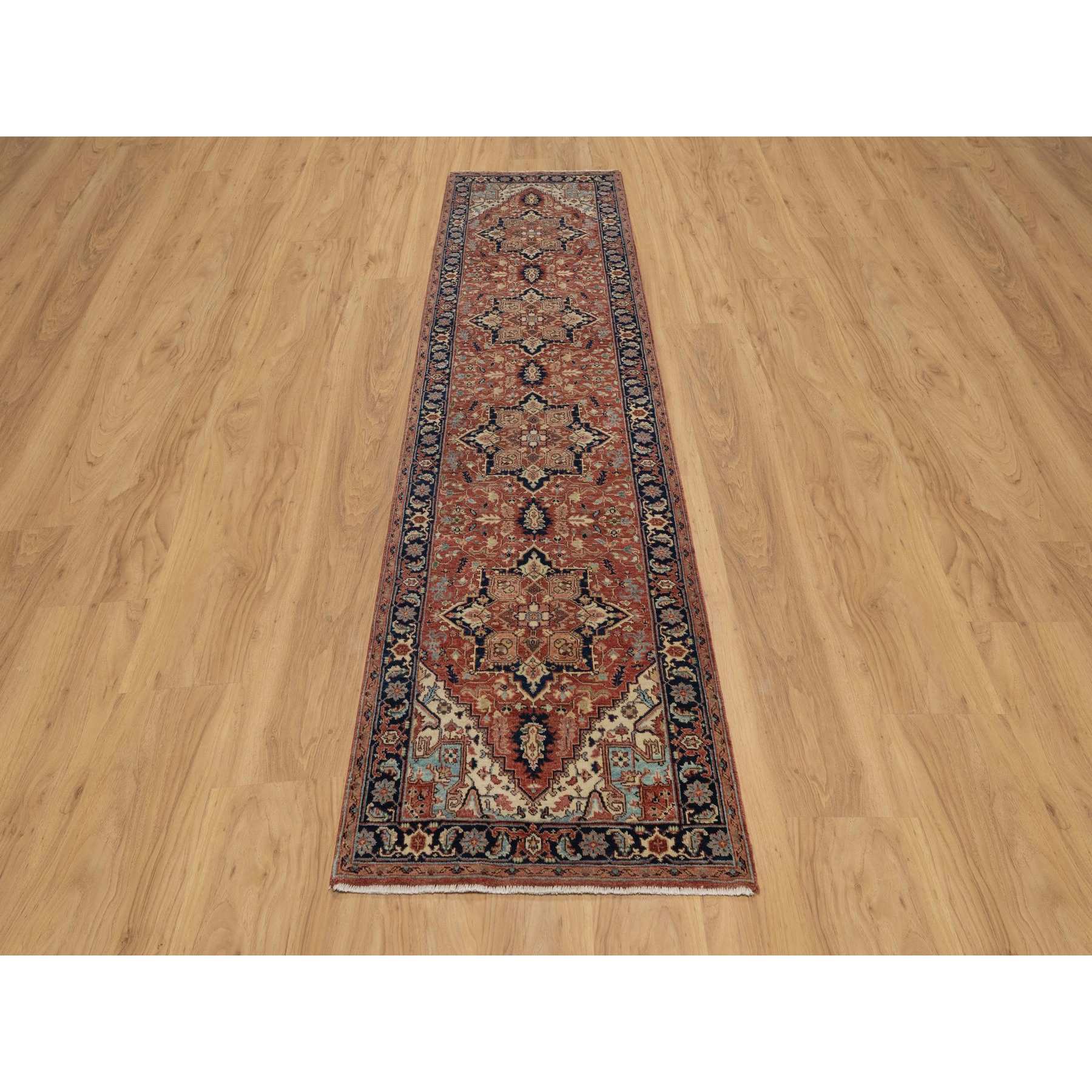 Heriz-Hand-Knotted-Rug-456915