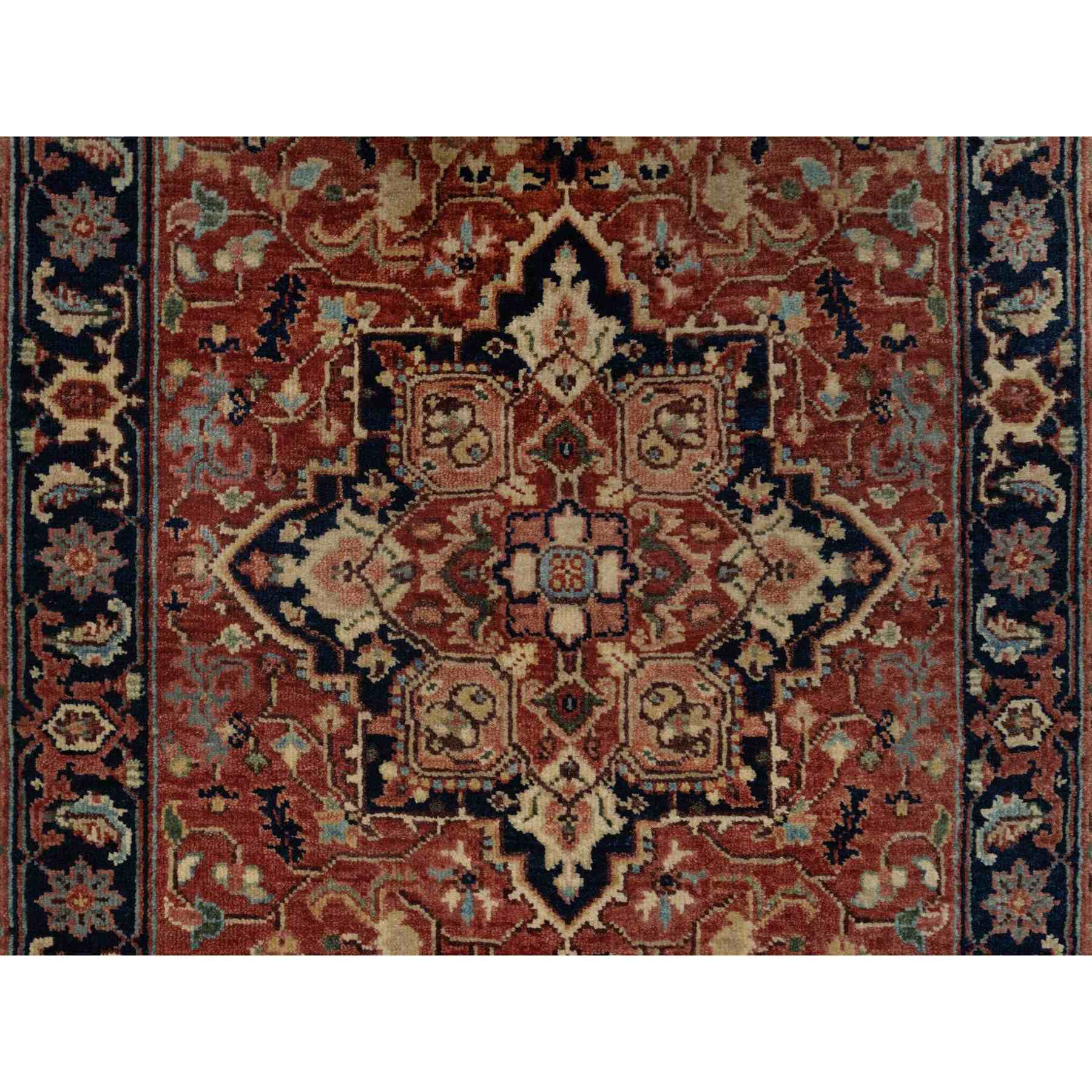 Heriz-Hand-Knotted-Rug-456915
