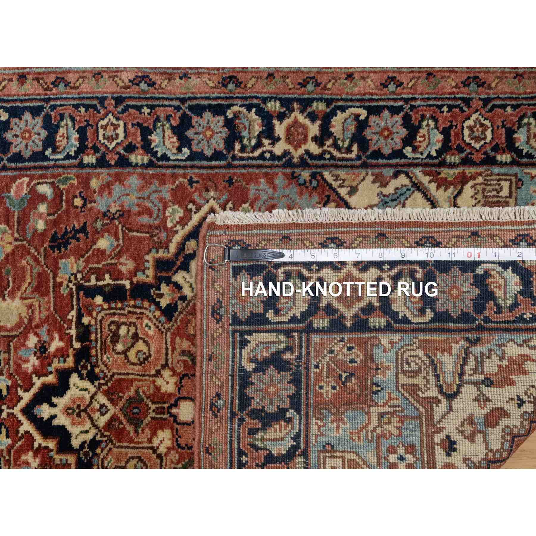 Heriz-Hand-Knotted-Rug-456915