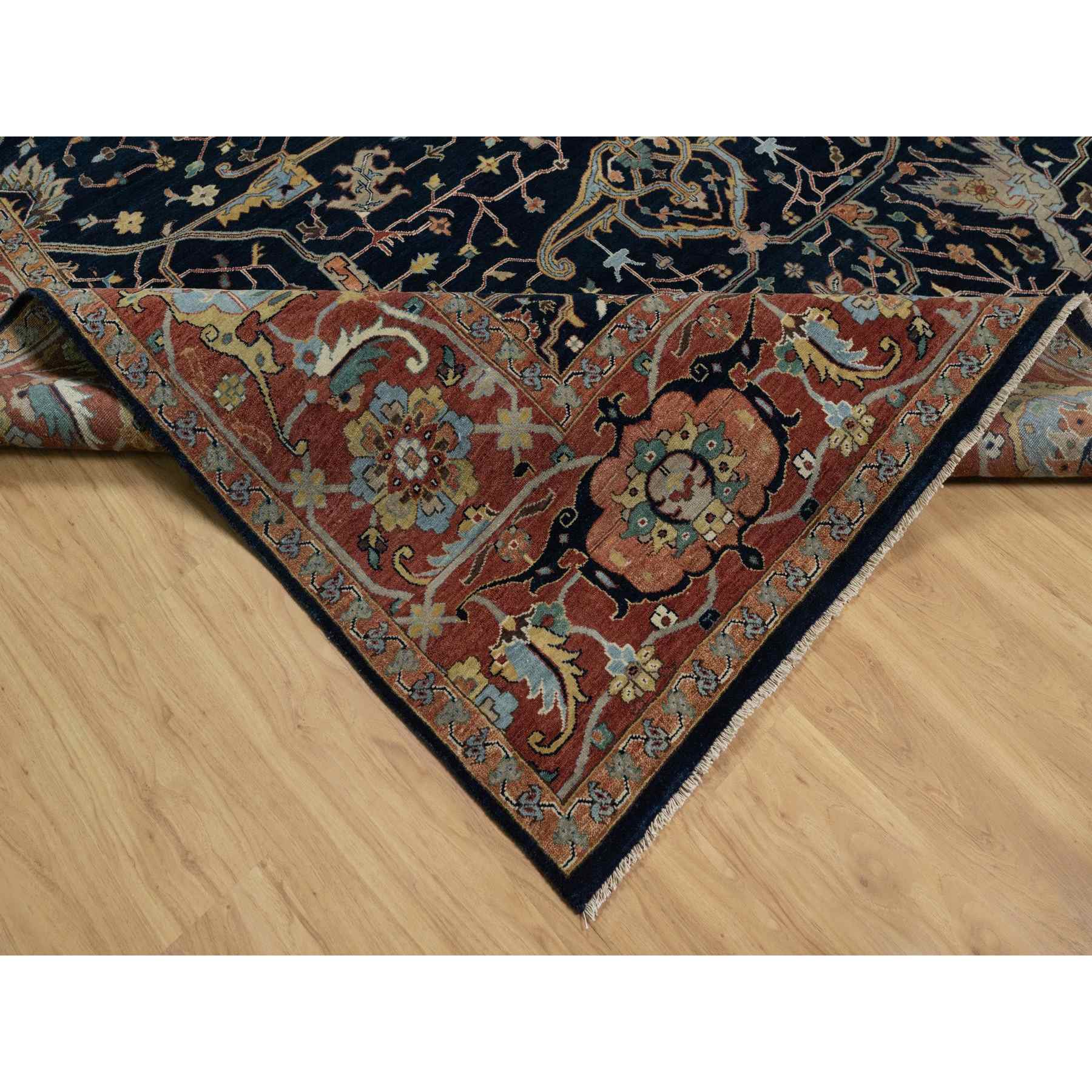 Heriz-Hand-Knotted-Rug-456925