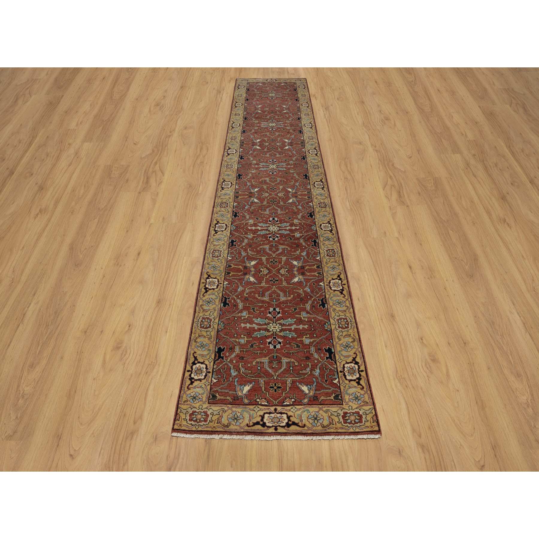 Heriz-Hand-Knotted-Rug-456935