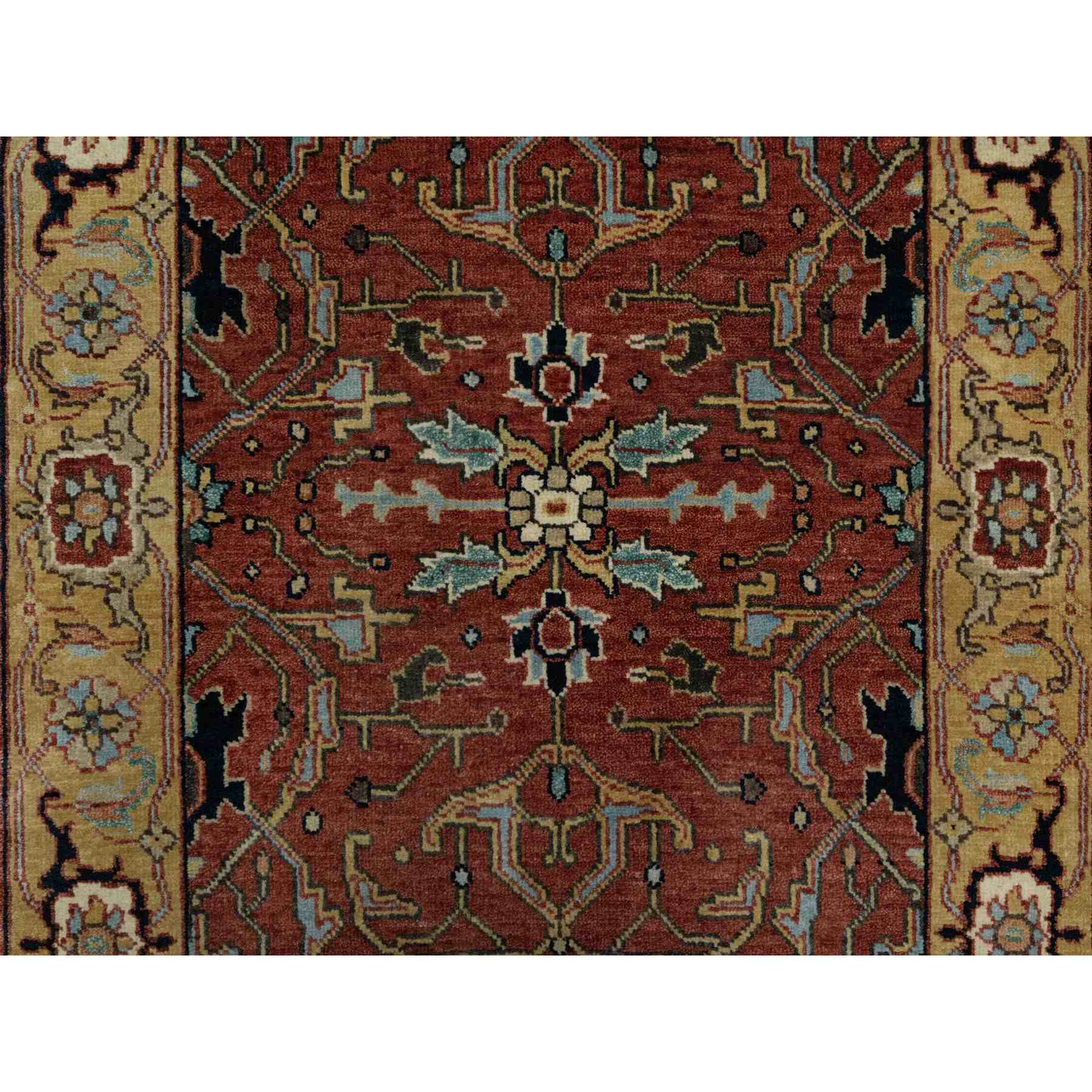 Heriz-Hand-Knotted-Rug-456935