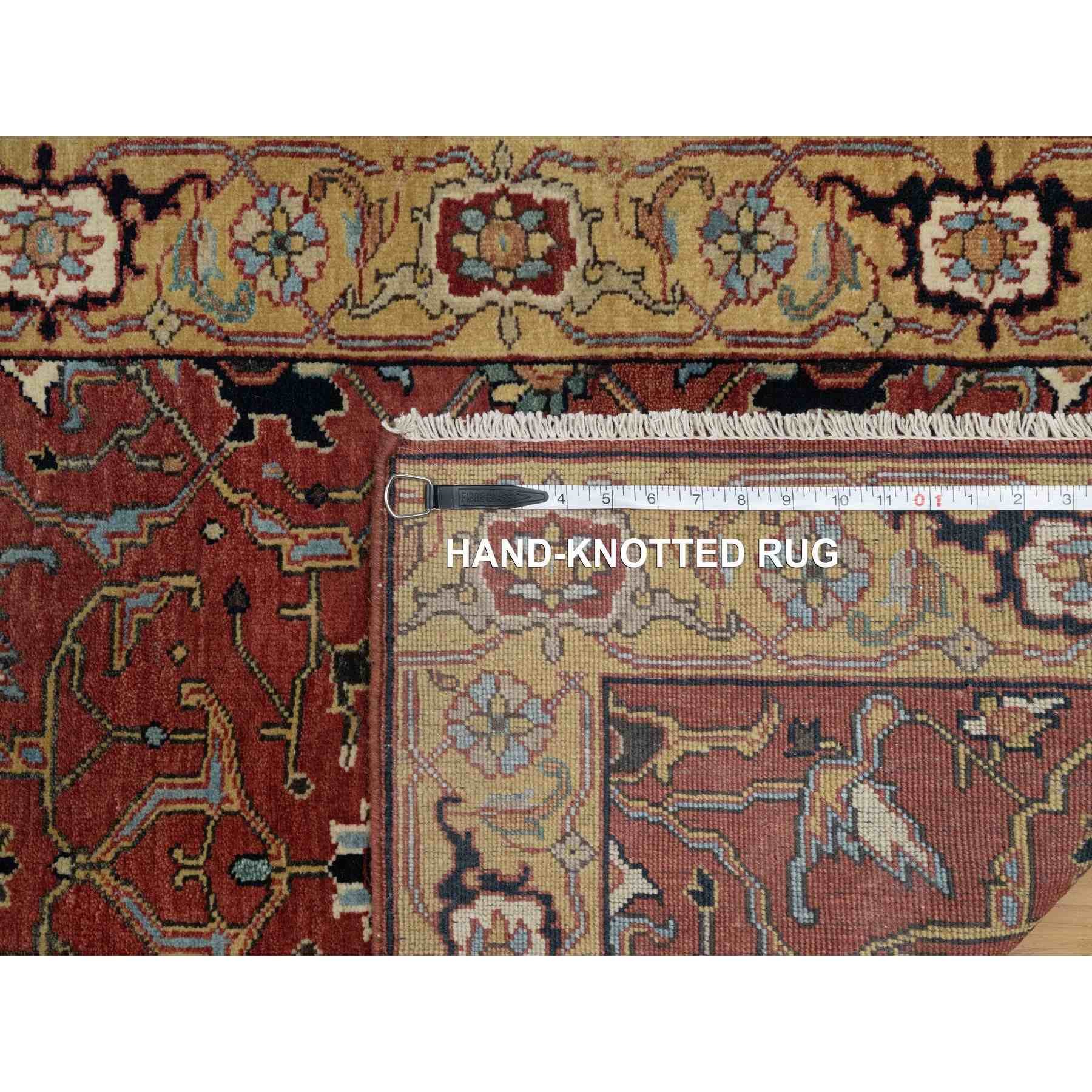 Heriz-Hand-Knotted-Rug-456935