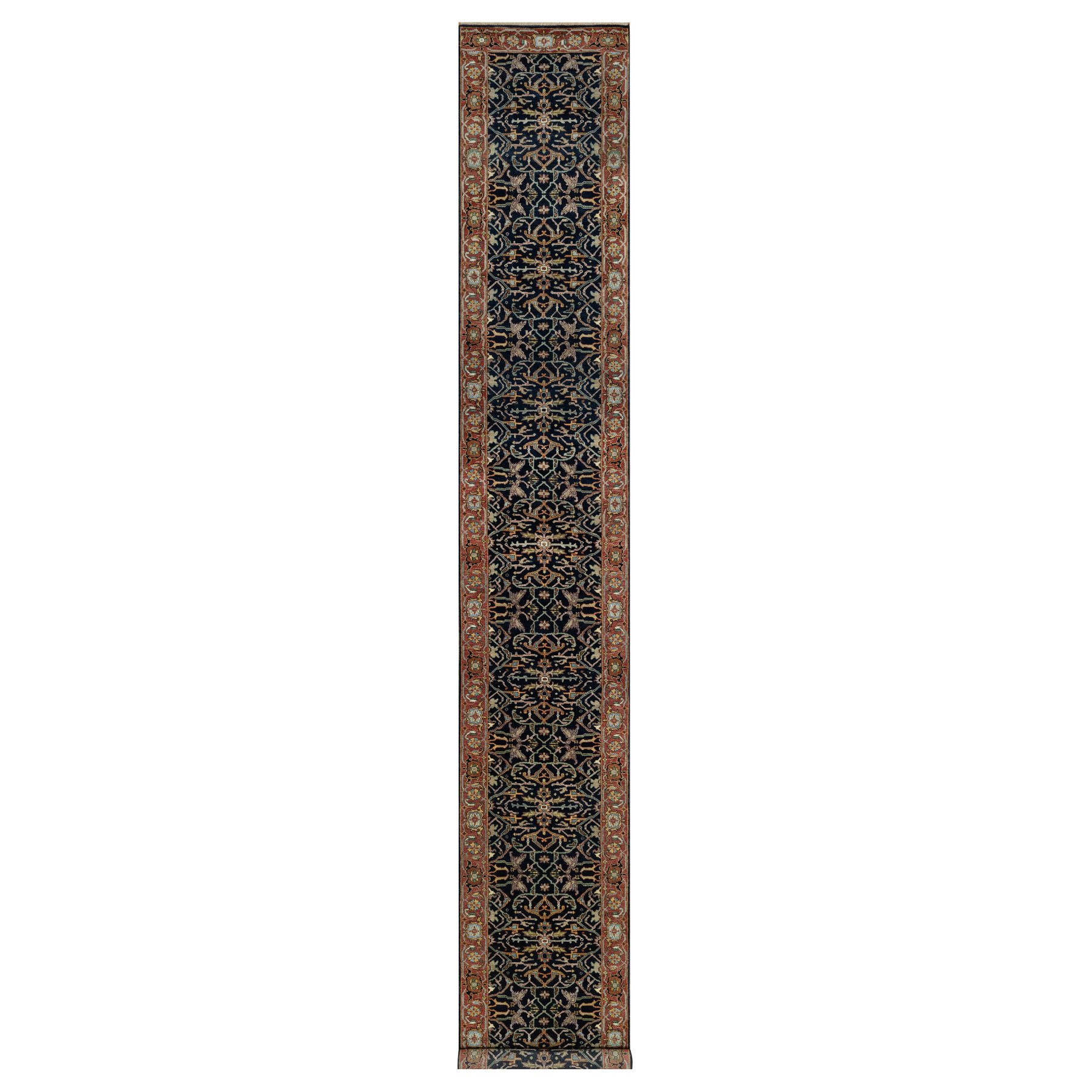 Heriz-Hand-Knotted-Rug-456950