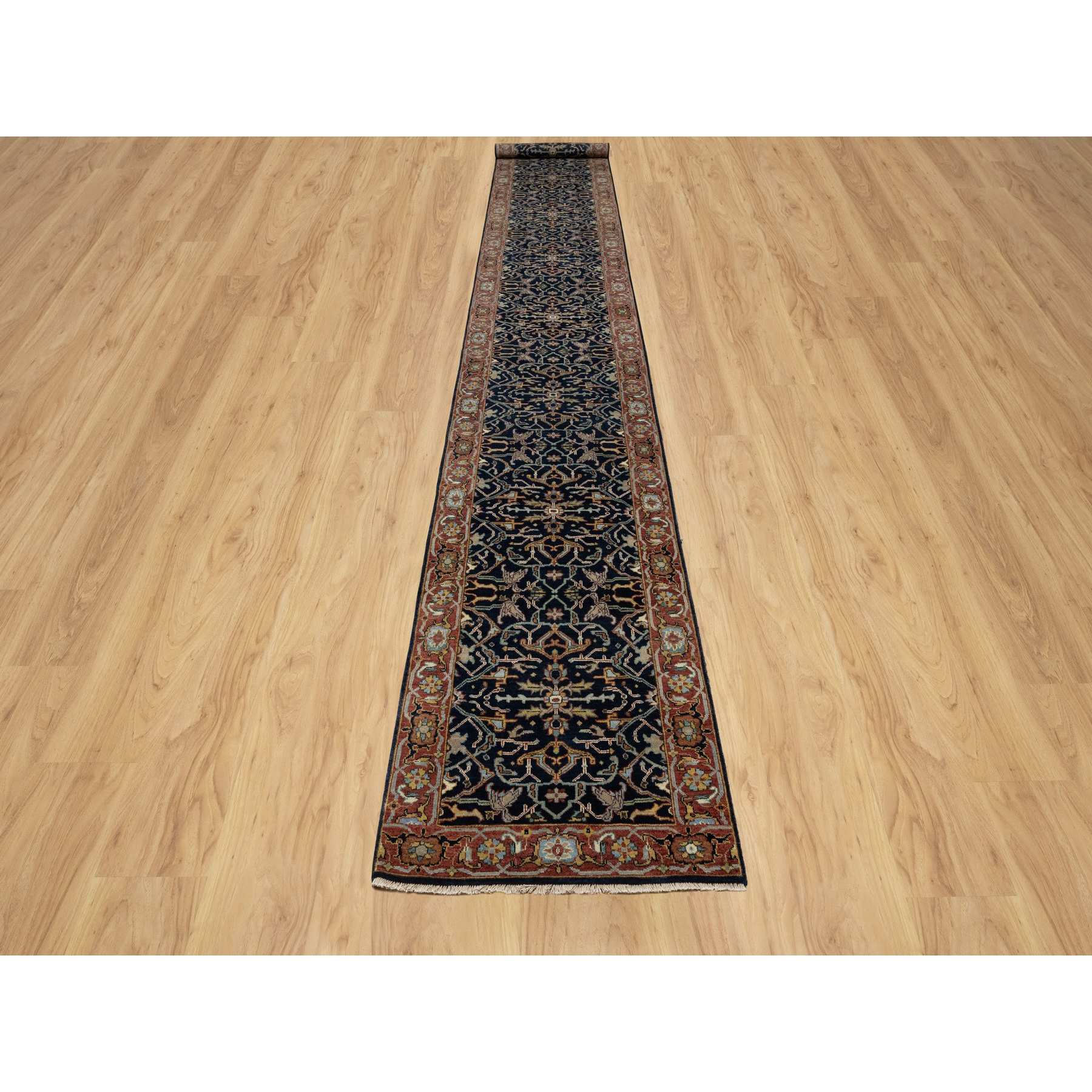 Heriz-Hand-Knotted-Rug-456950