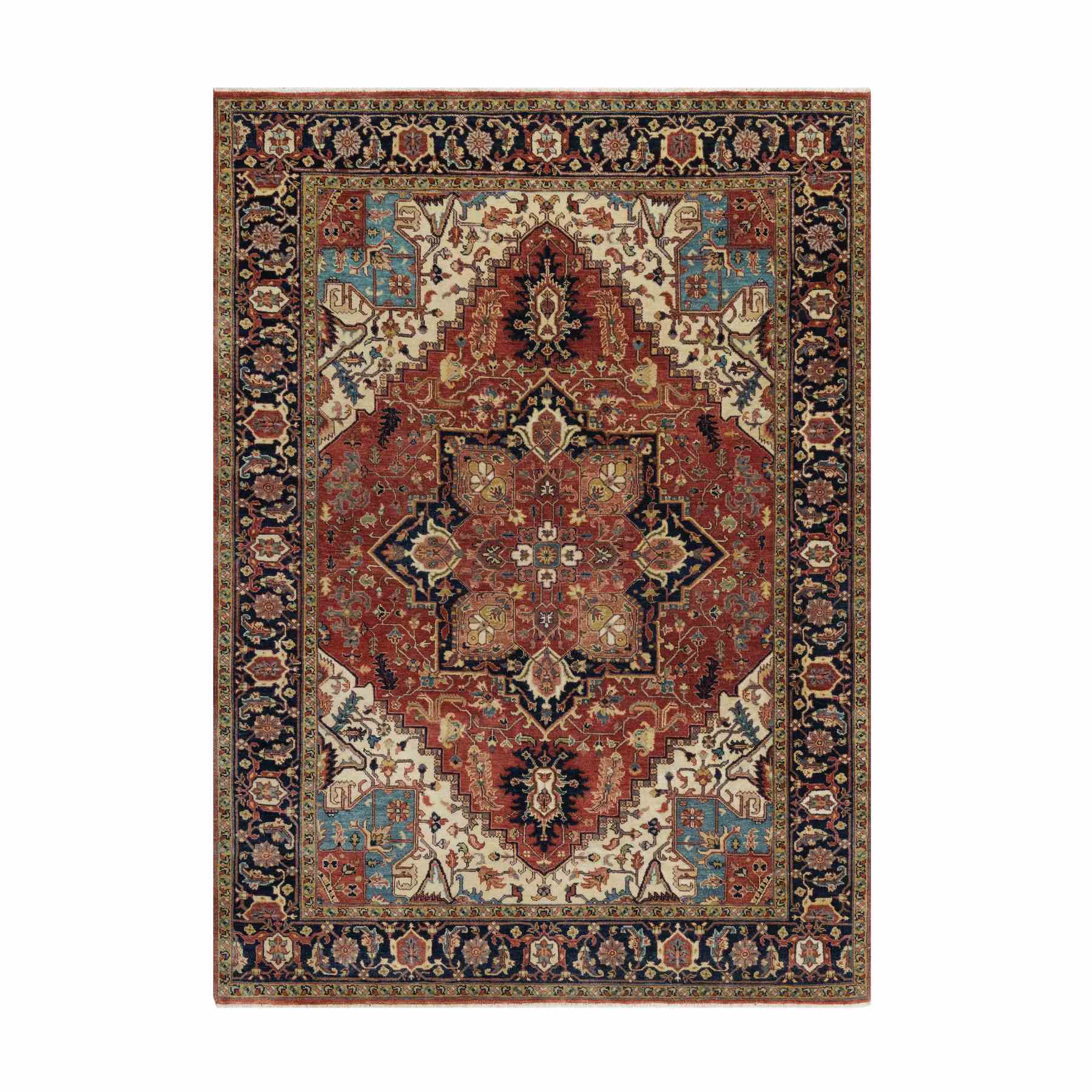 Heriz-Hand-Knotted-Rug-456965