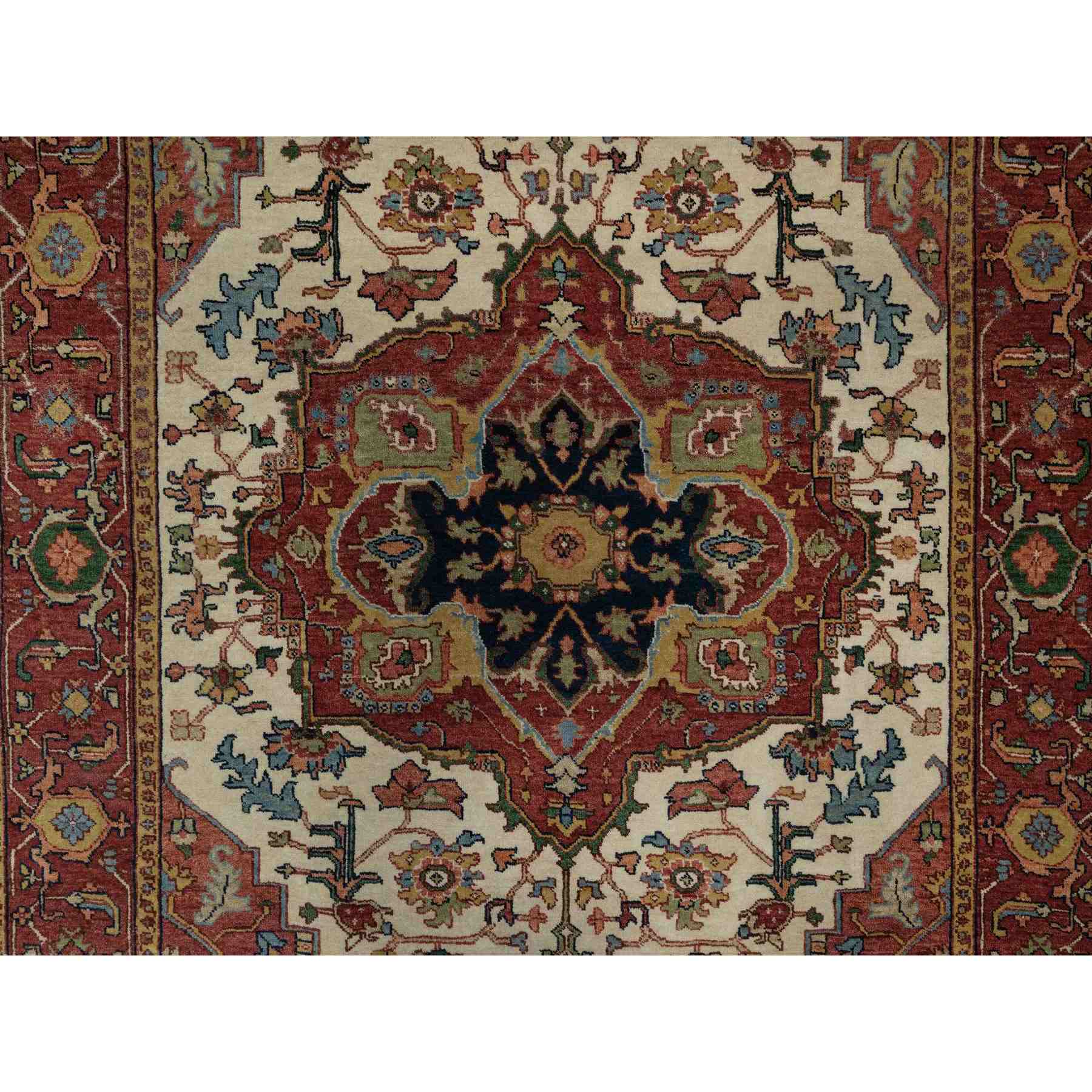 Heriz-Hand-Knotted-Rug-456975