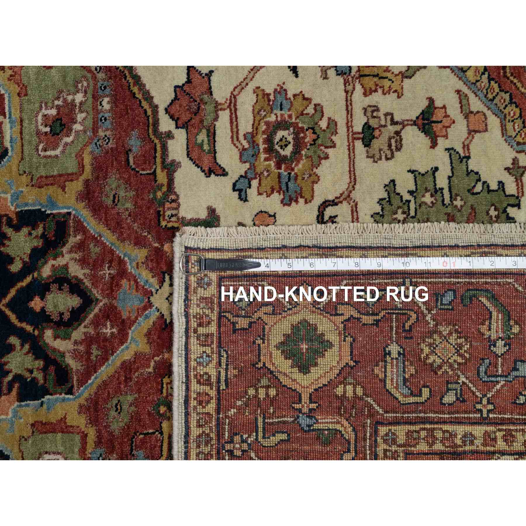 Heriz-Hand-Knotted-Rug-456975