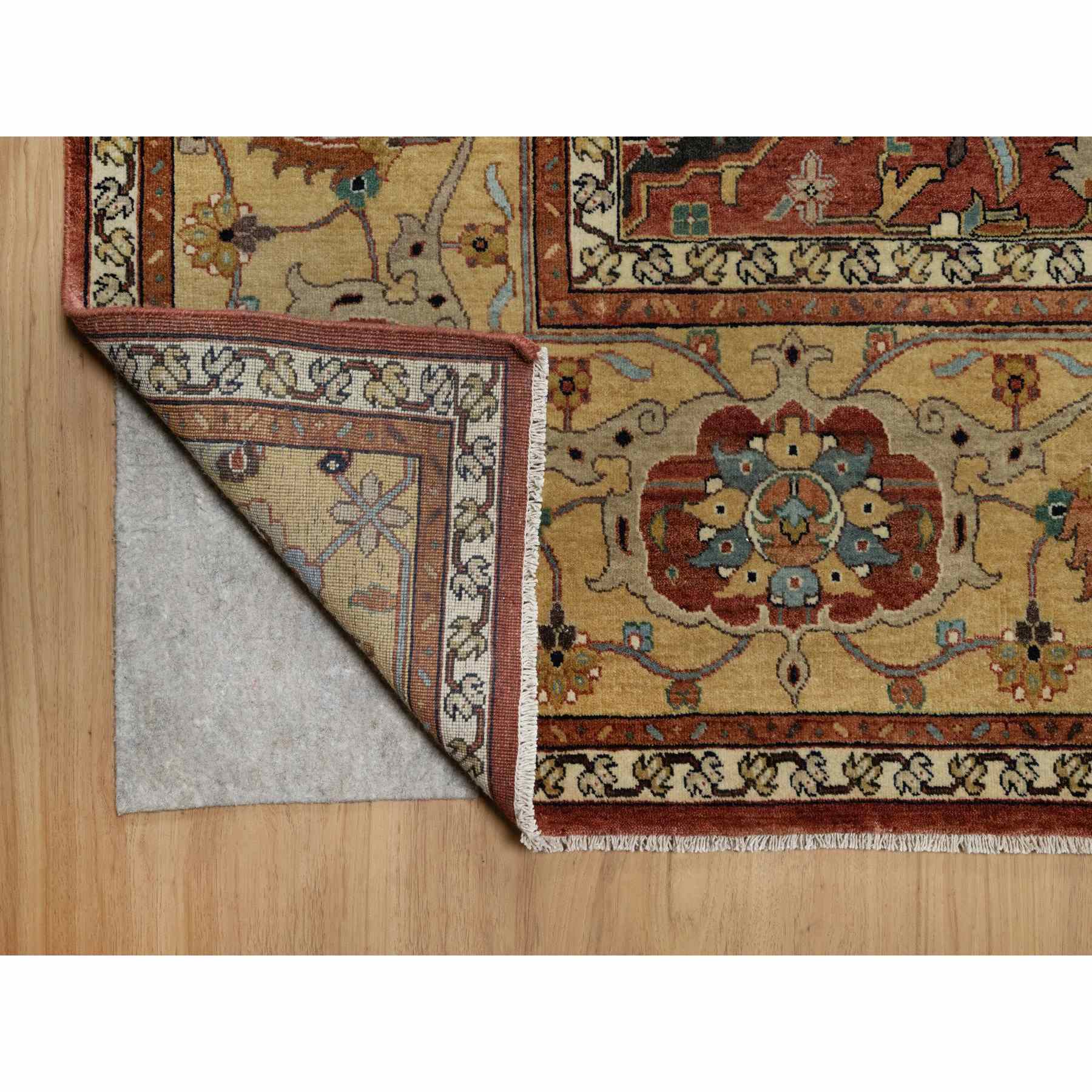 Heriz-Hand-Knotted-Rug-457005