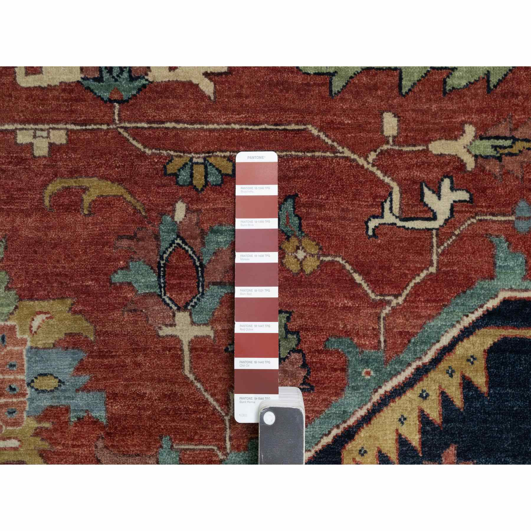 Heriz-Hand-Knotted-Rug-457020