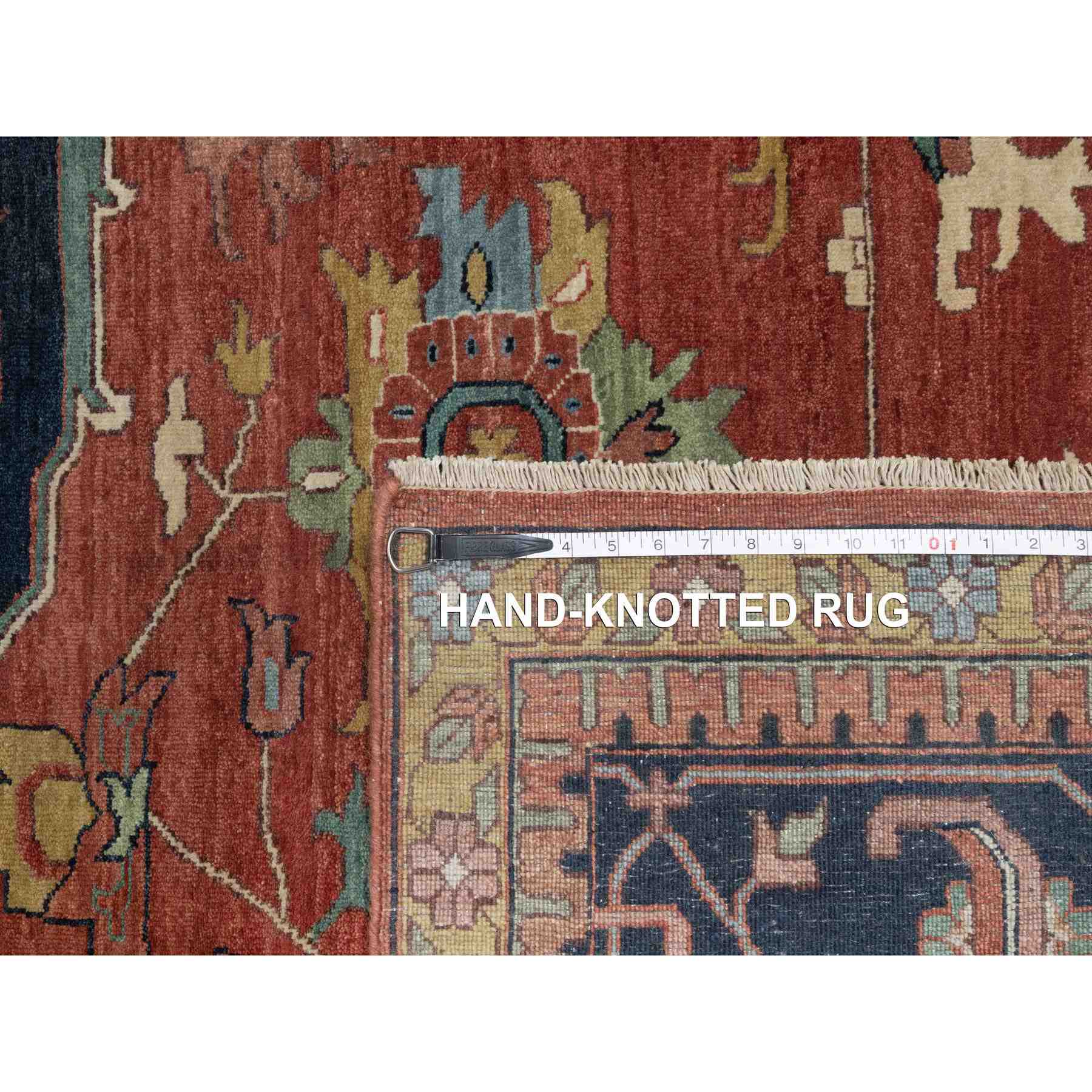 Heriz-Hand-Knotted-Rug-457020