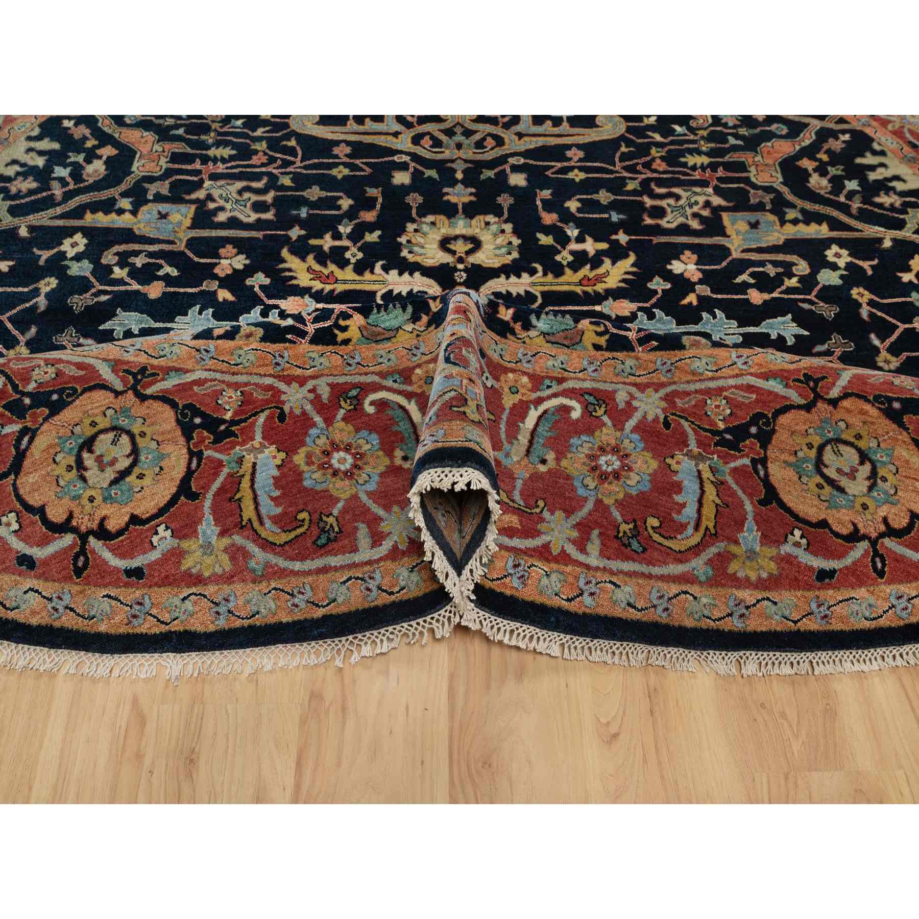 Heriz-Hand-Knotted-Rug-457030