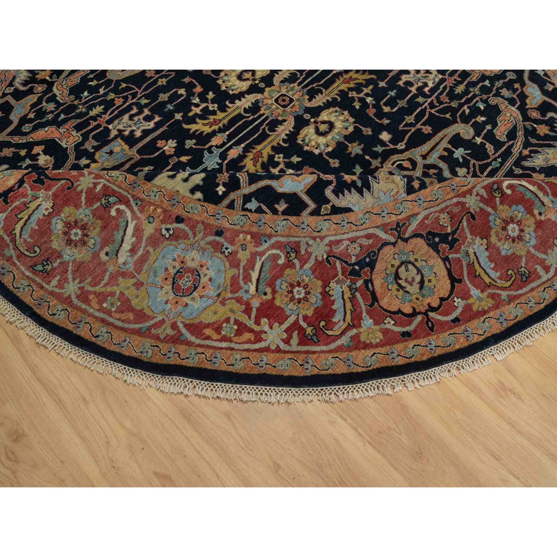 Heriz-Hand-Knotted-Rug-457030