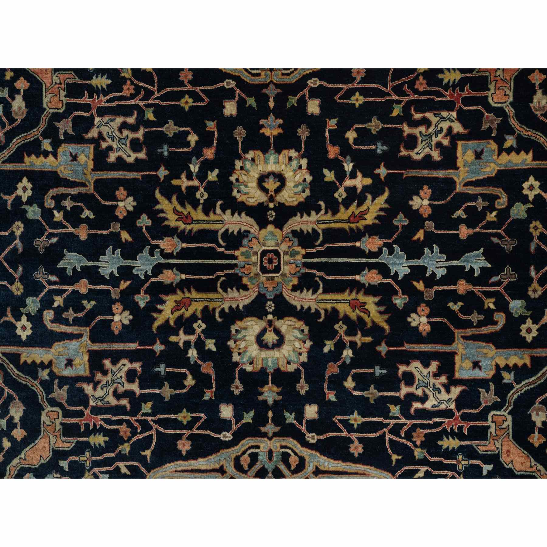 Heriz-Hand-Knotted-Rug-457030