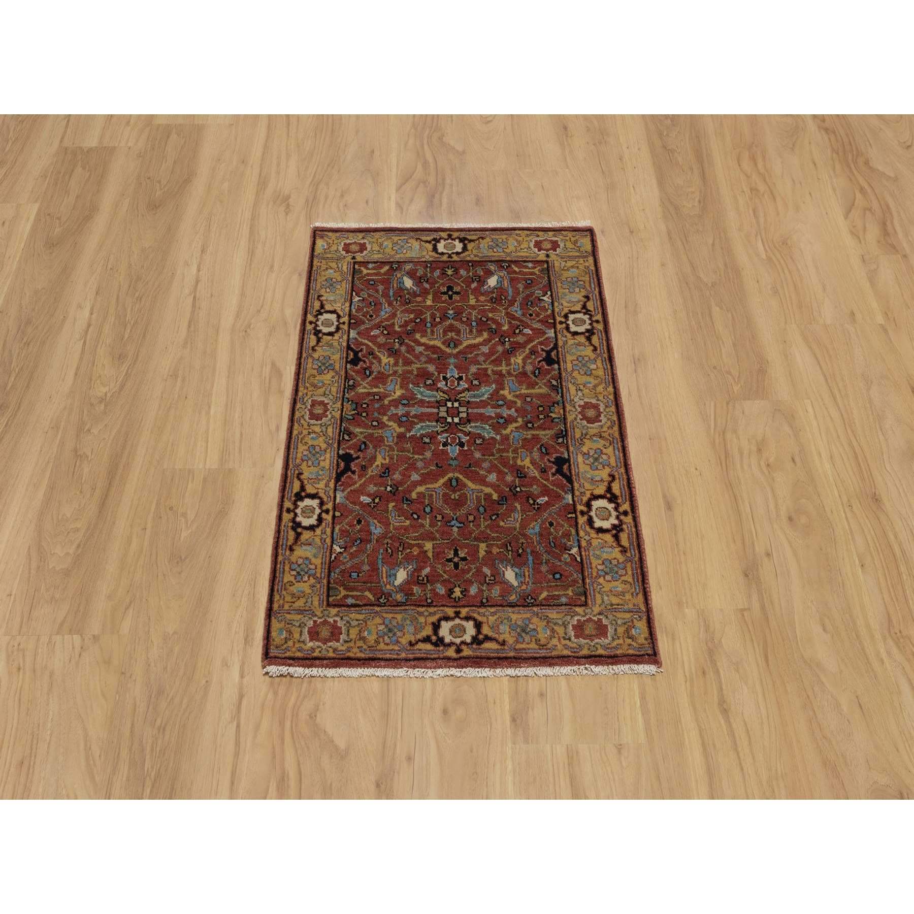 Heriz-Hand-Knotted-Rug-457420