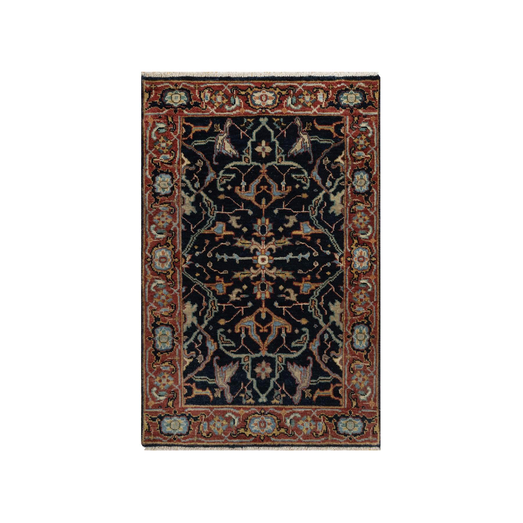Heriz-Hand-Knotted-Rug-457430