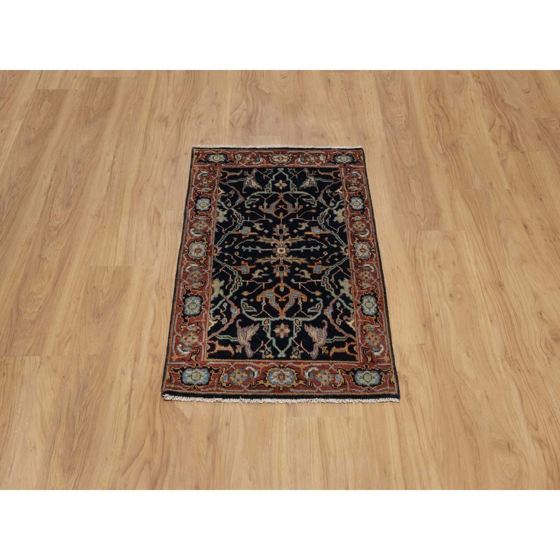 Heriz-Hand-Knotted-Rug-457430