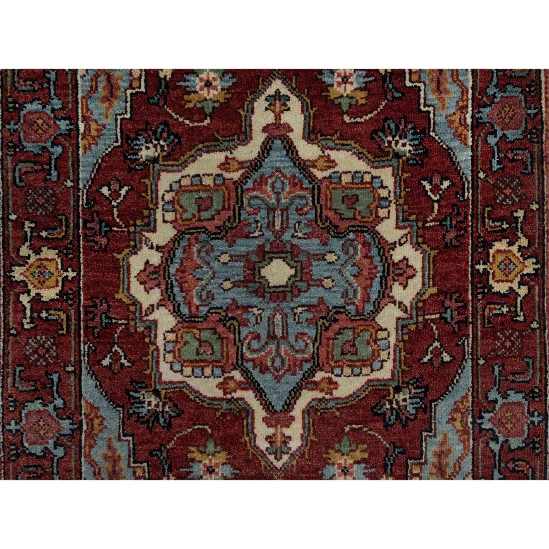 Heriz-Hand-Knotted-Rug-457460