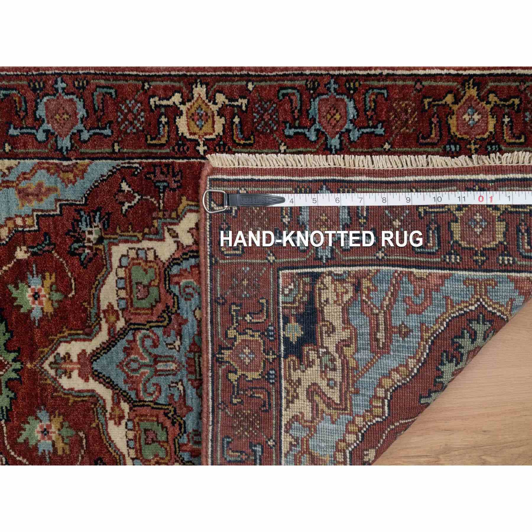 Heriz-Hand-Knotted-Rug-457460