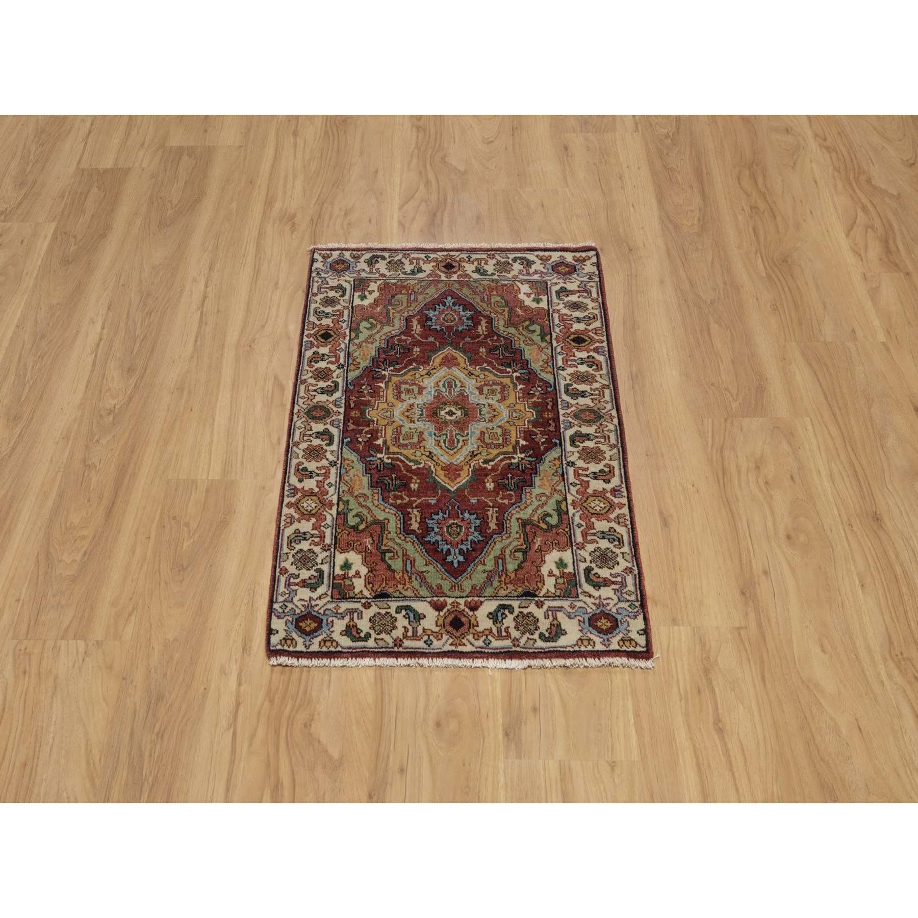 Heriz-Hand-Knotted-Rug-457465
