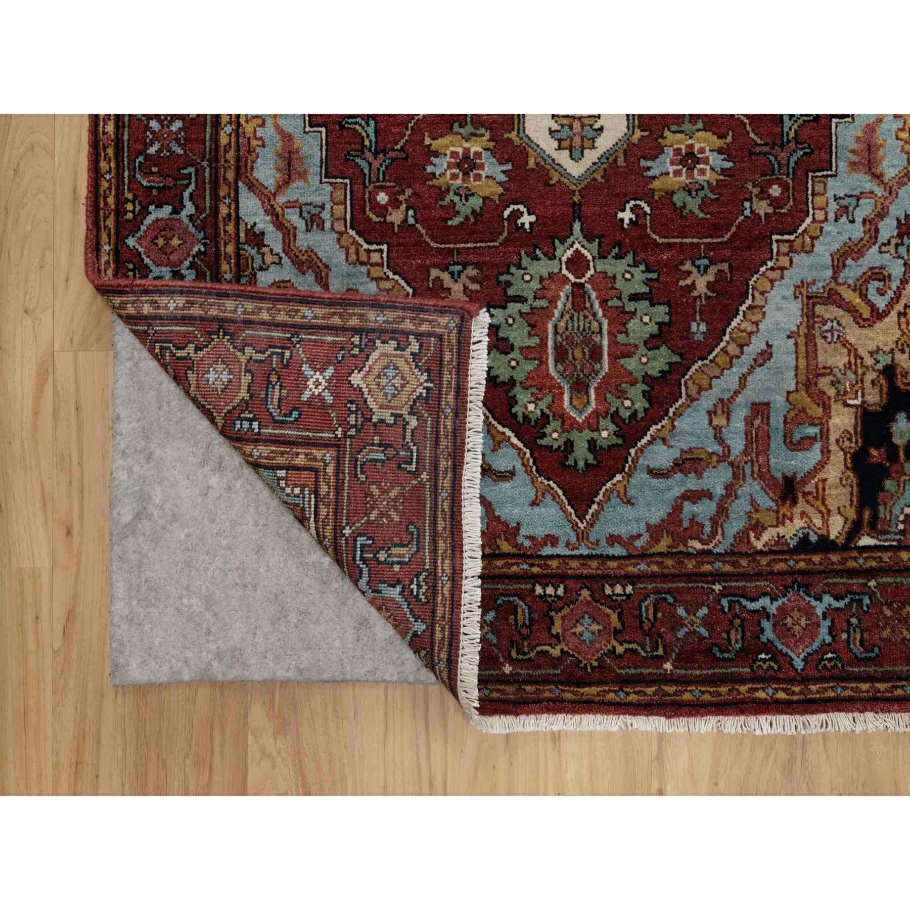 Heriz-Hand-Knotted-Rug-457485