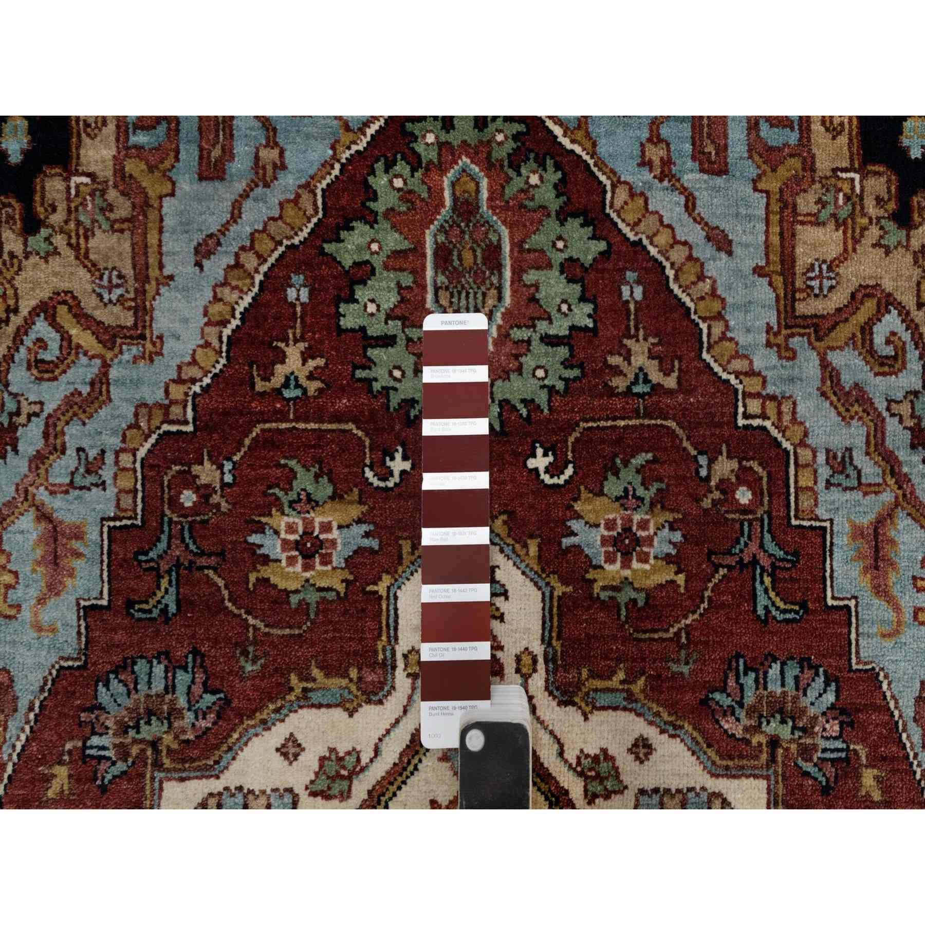 Heriz-Hand-Knotted-Rug-457485