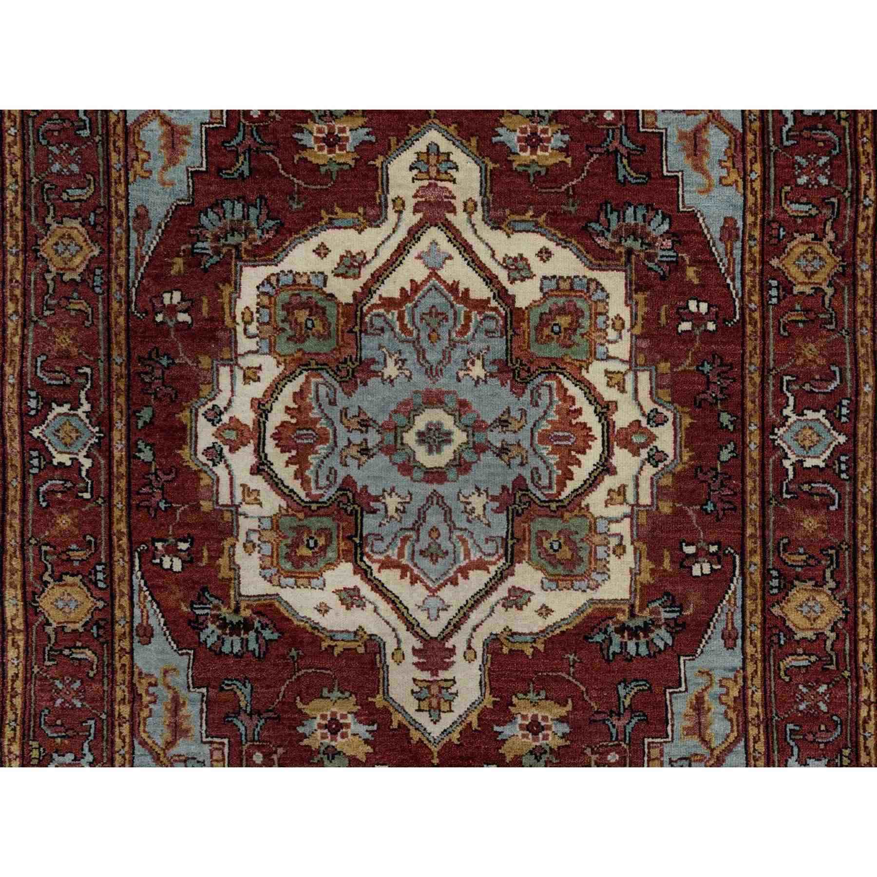 Heriz-Hand-Knotted-Rug-457485