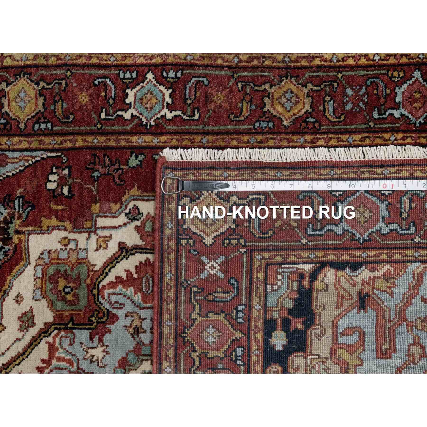 Heriz-Hand-Knotted-Rug-457485