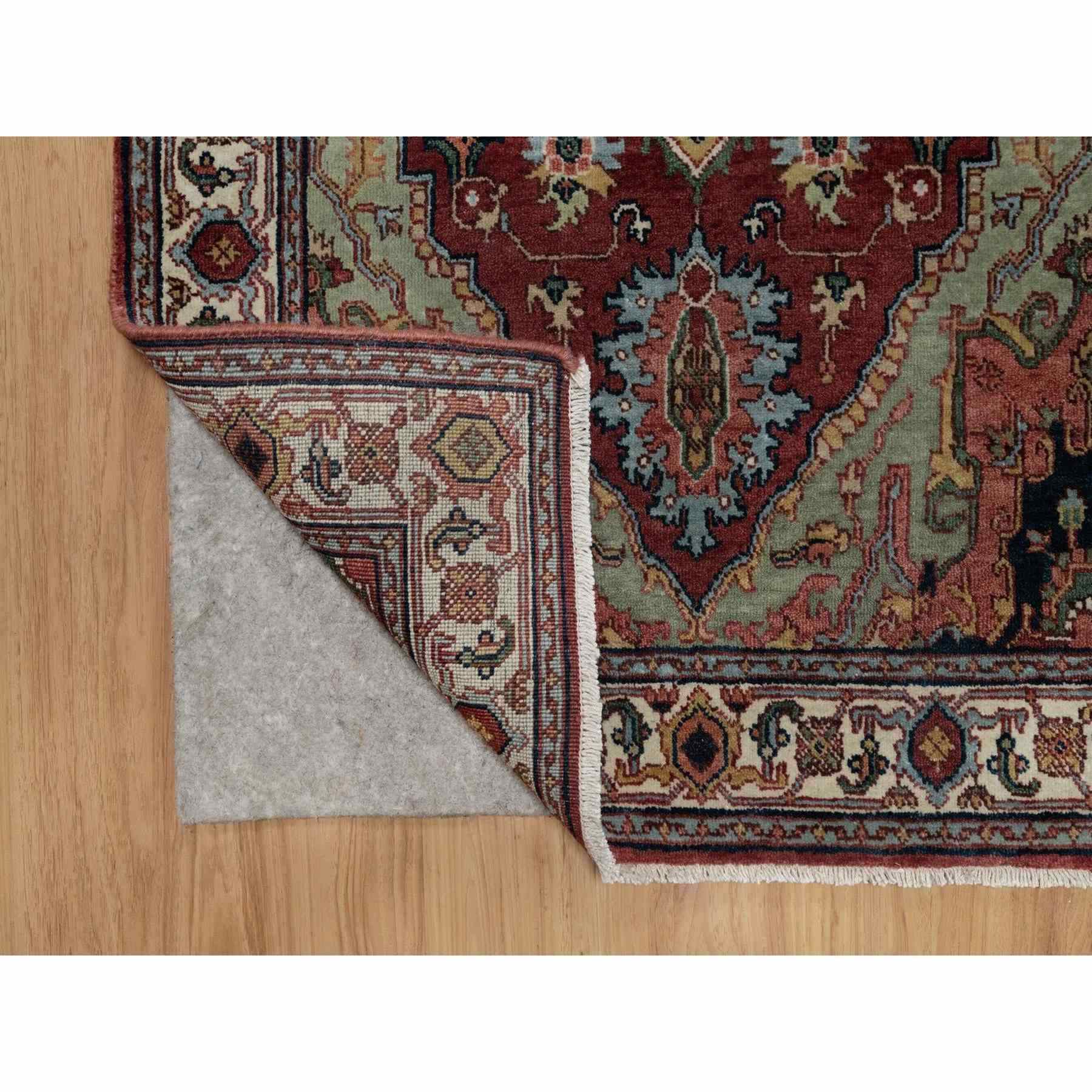 Heriz-Hand-Knotted-Rug-457490