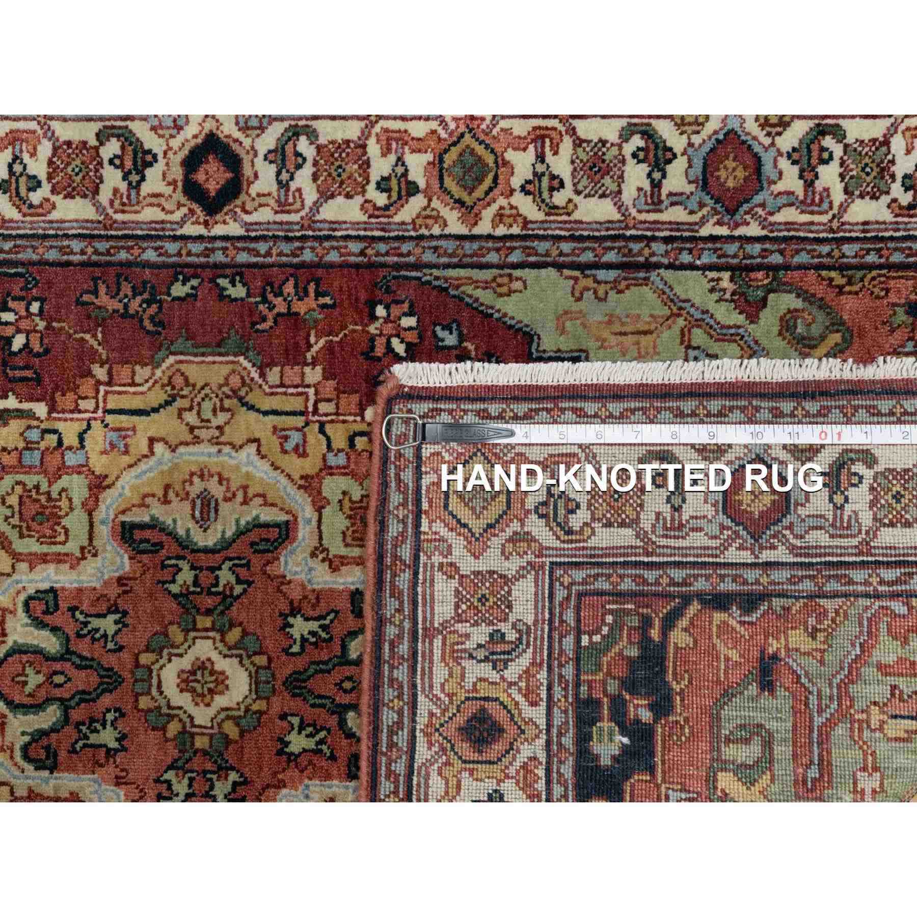 Heriz-Hand-Knotted-Rug-457490