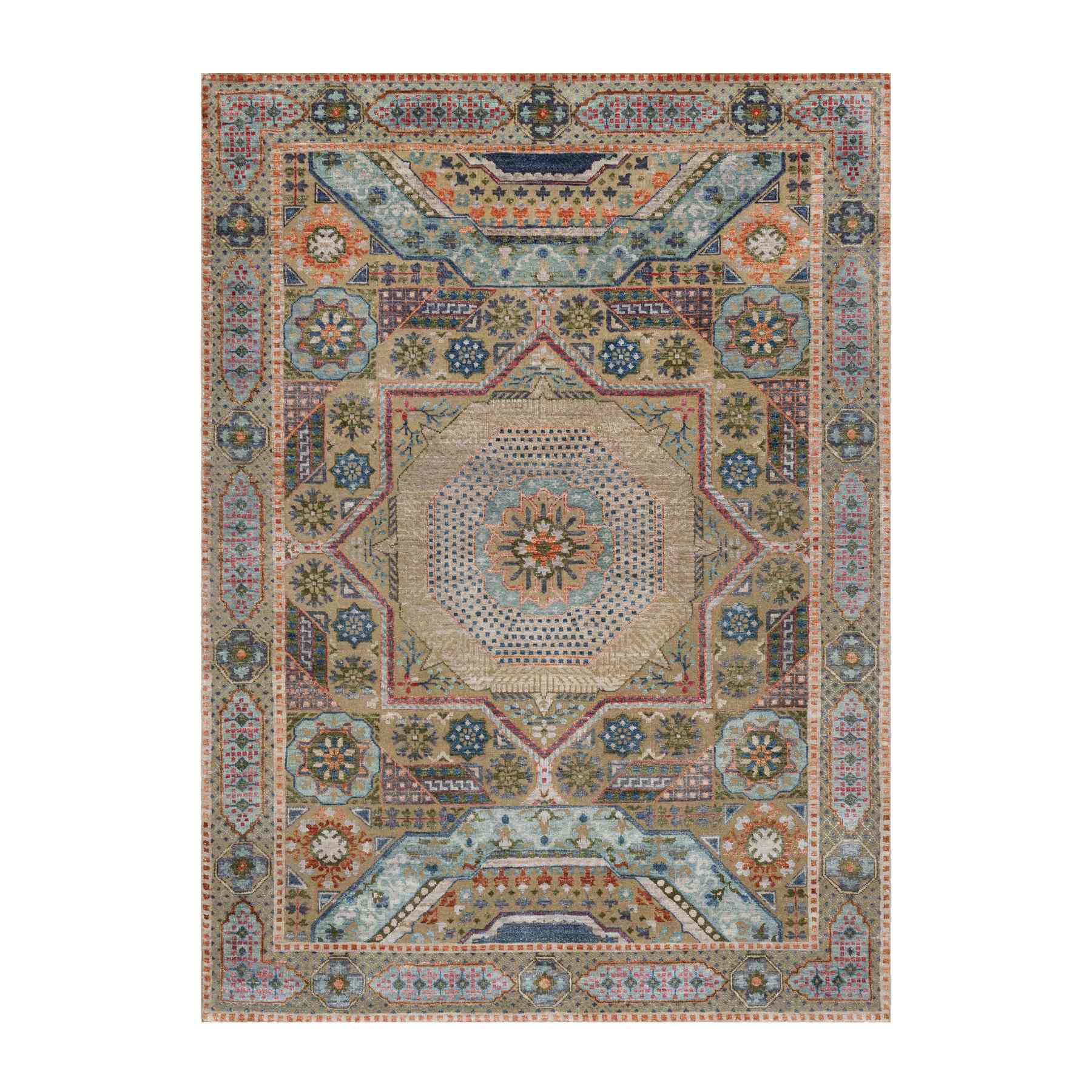 Mamluk-Hand-Knotted-Rug-455680