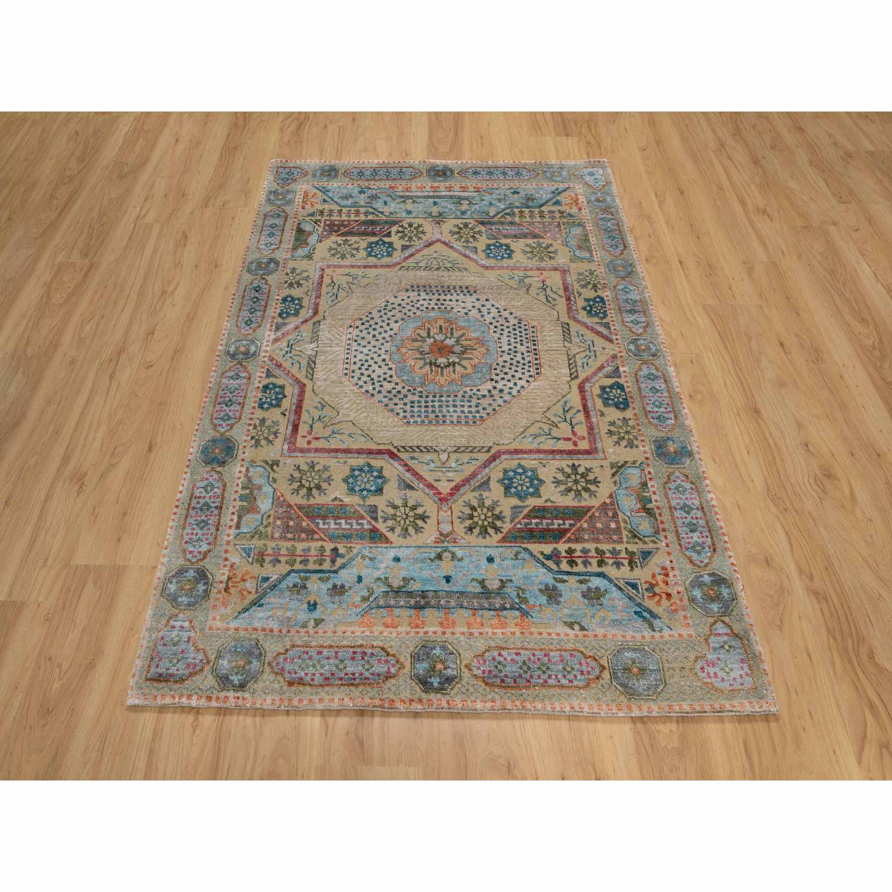 Mamluk-Hand-Knotted-Rug-455705