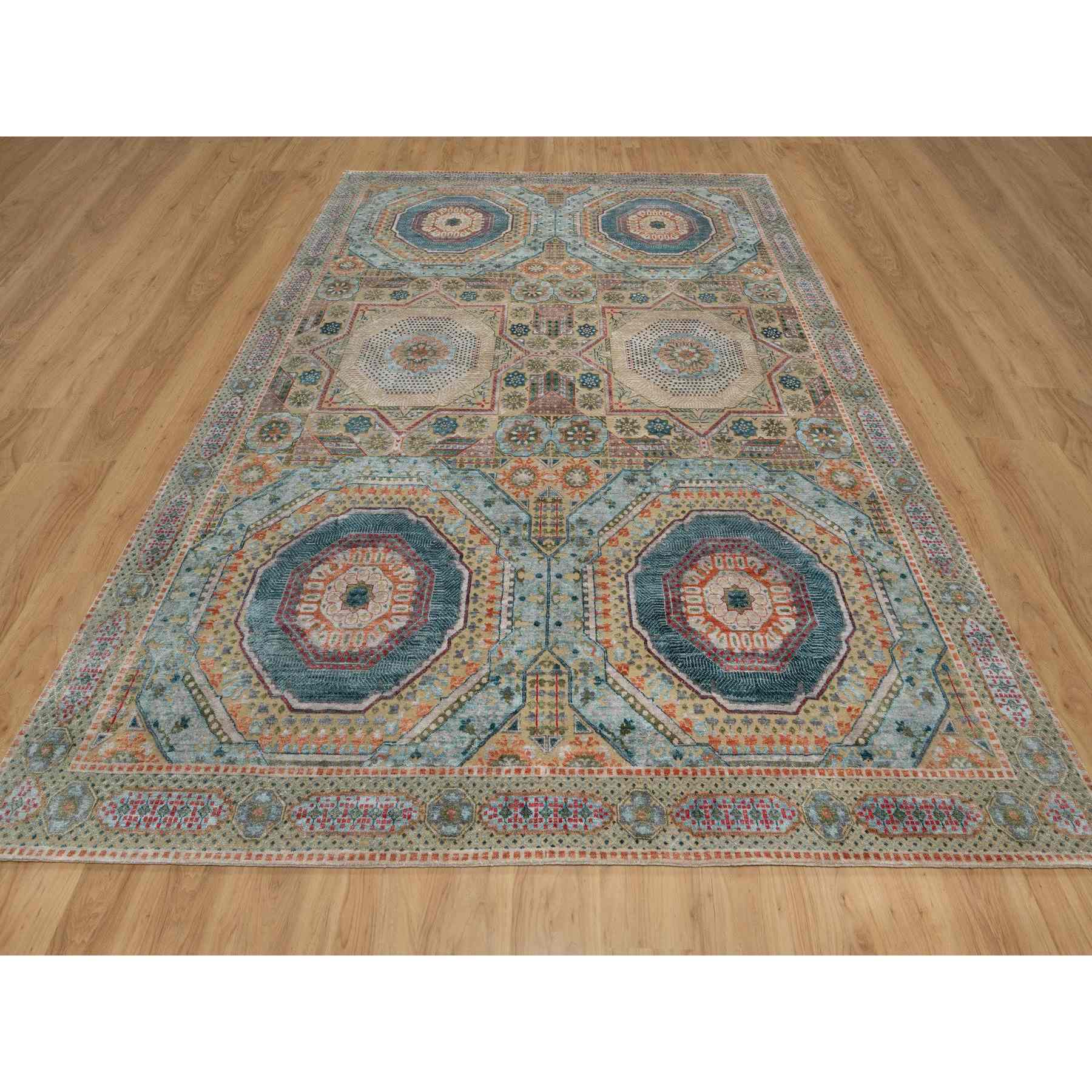 Mamluk-Hand-Knotted-Rug-455875