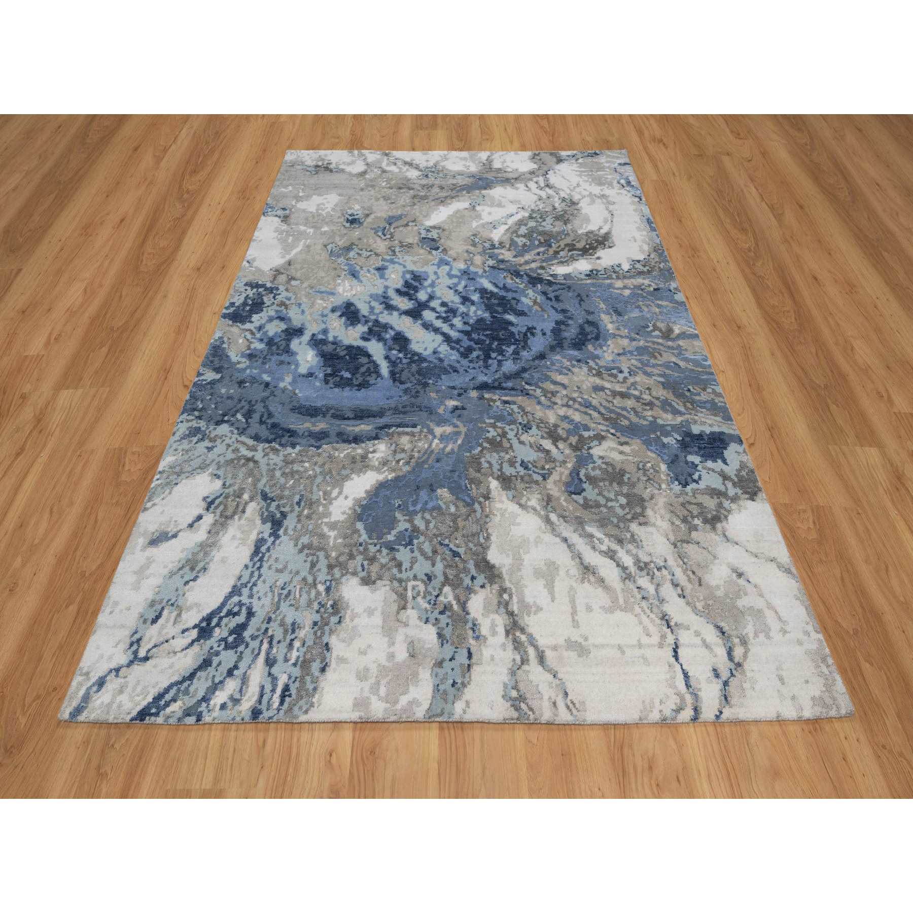 Modern-and-Contemporary-Hand-Knotted-Rug-456060