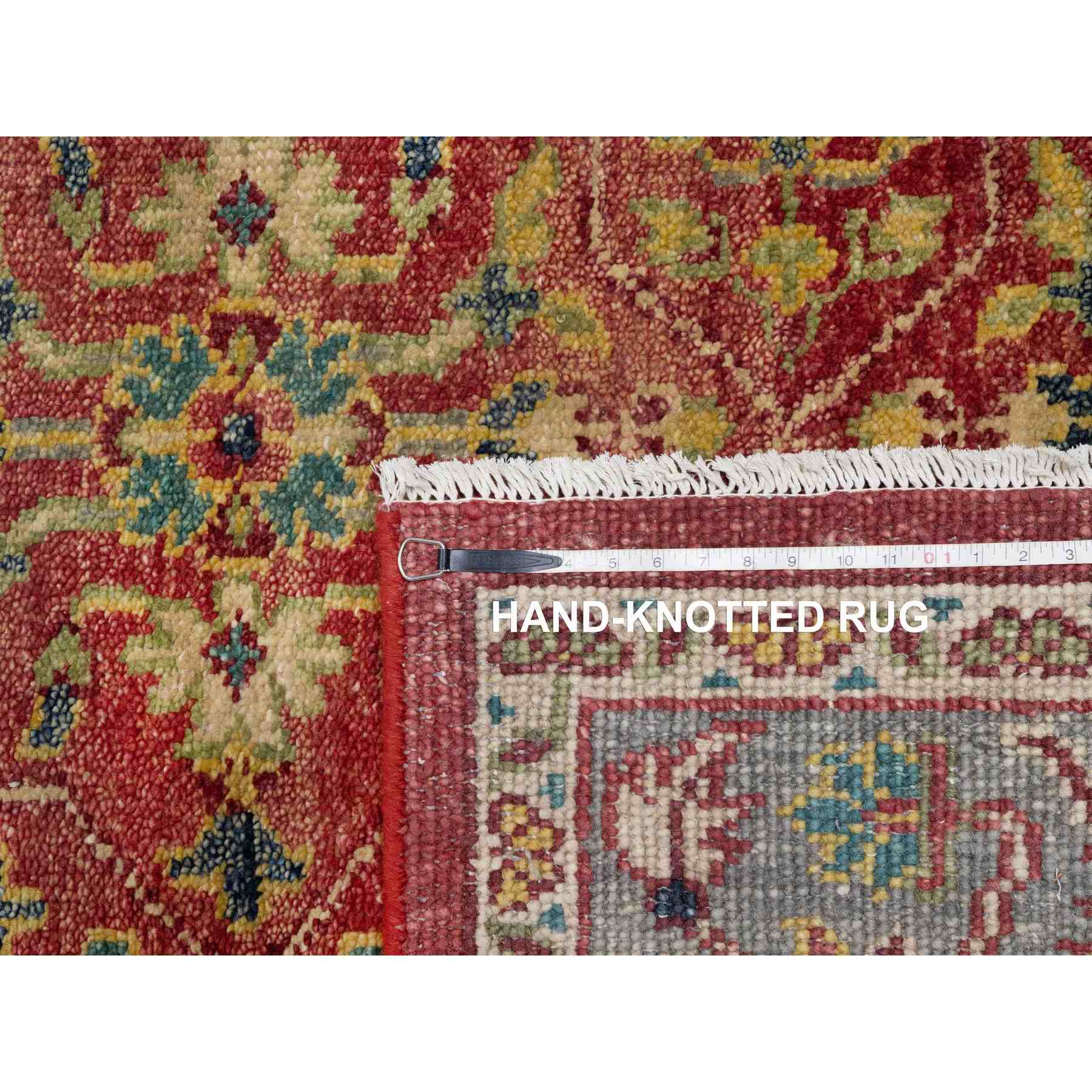 Oushak-And-Peshawar-Hand-Knotted-Rug-455870