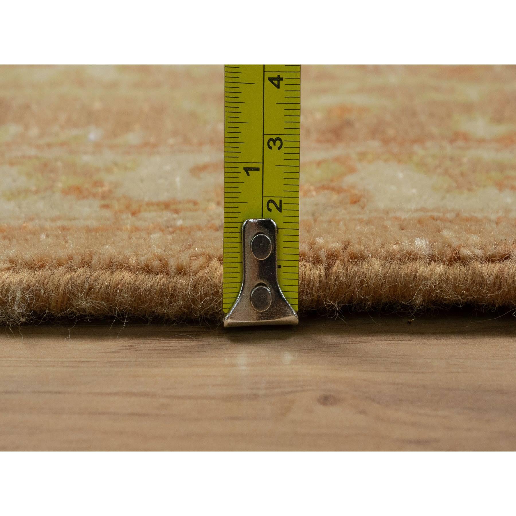 Oushak-And-Peshawar-Hand-Knotted-Rug-457085