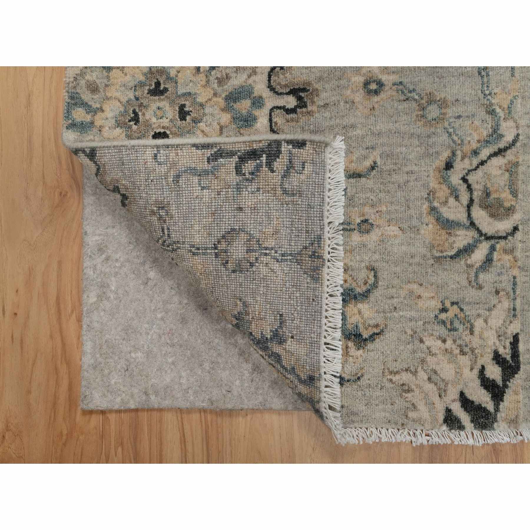 Oushak-And-Peshawar-Hand-Knotted-Rug-457250