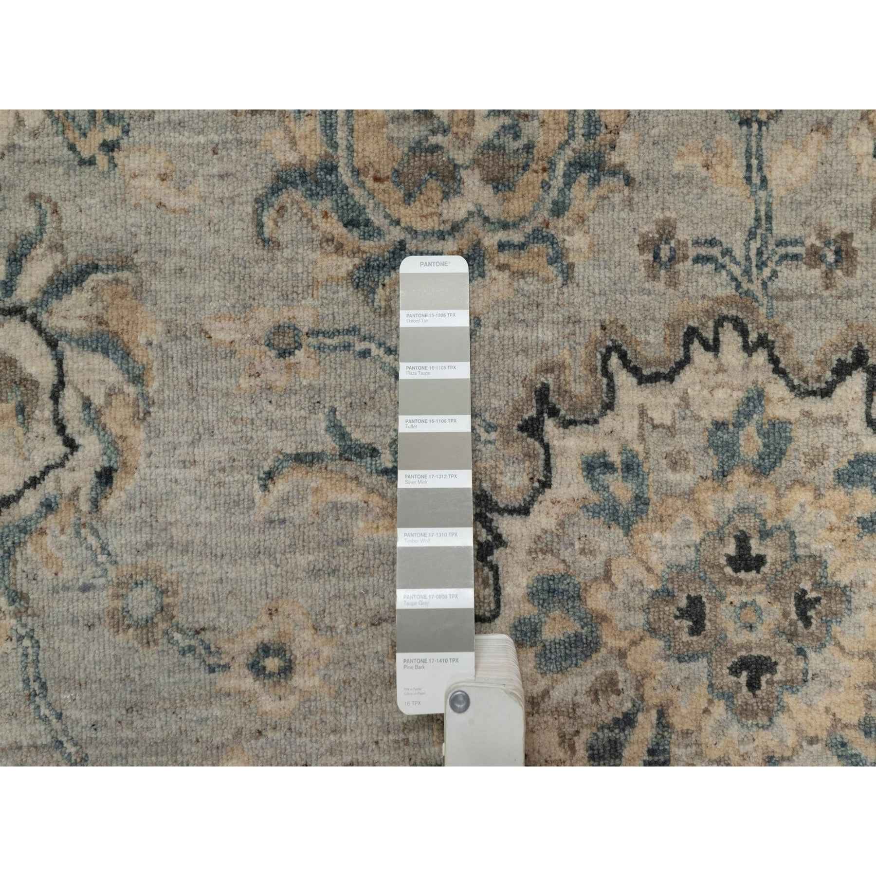 Oushak-And-Peshawar-Hand-Knotted-Rug-457250