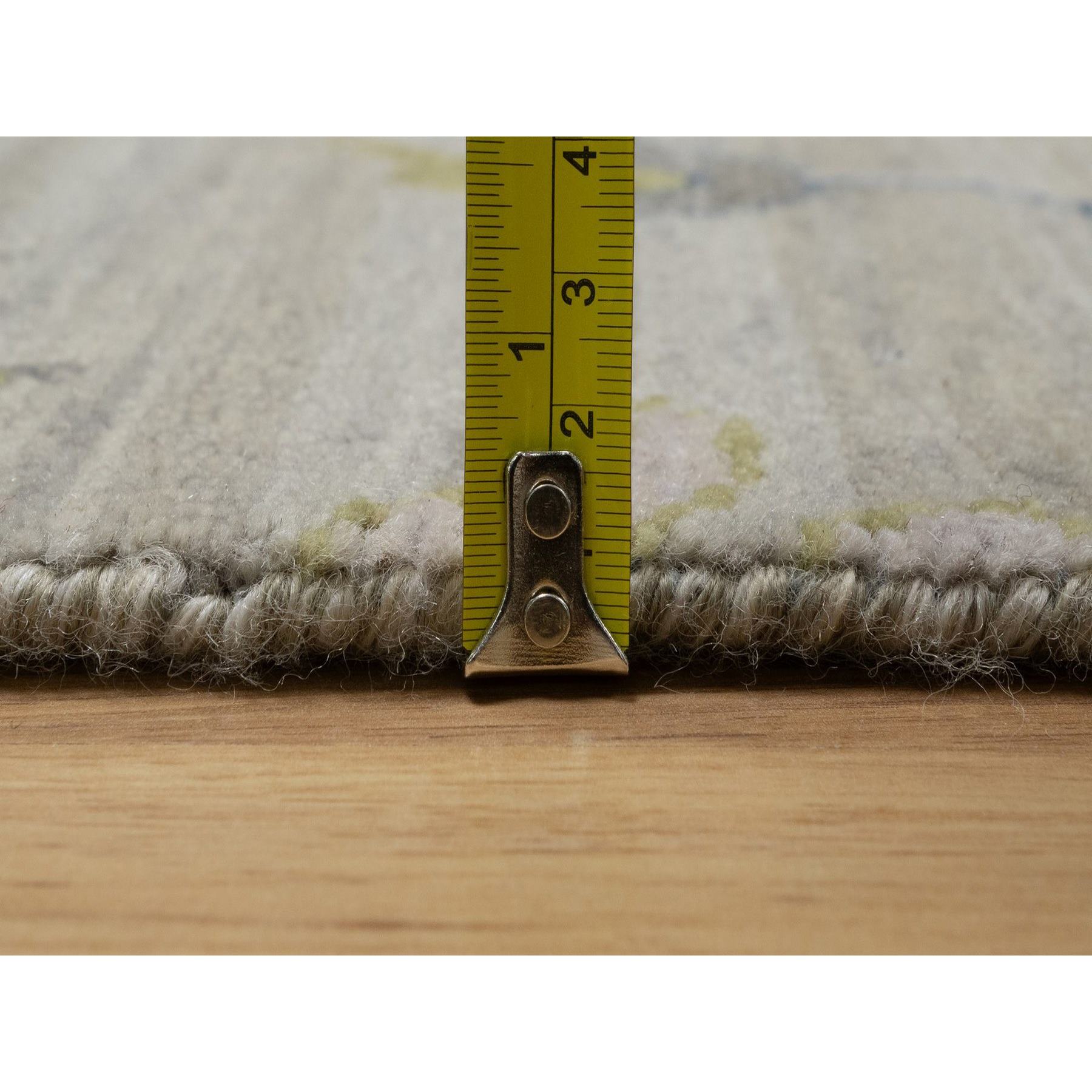 Oushak-And-Peshawar-Hand-Knotted-Rug-457270