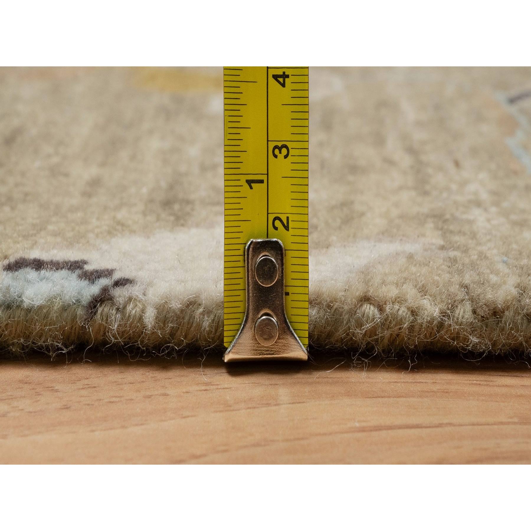 Oushak-And-Peshawar-Hand-Knotted-Rug-457285