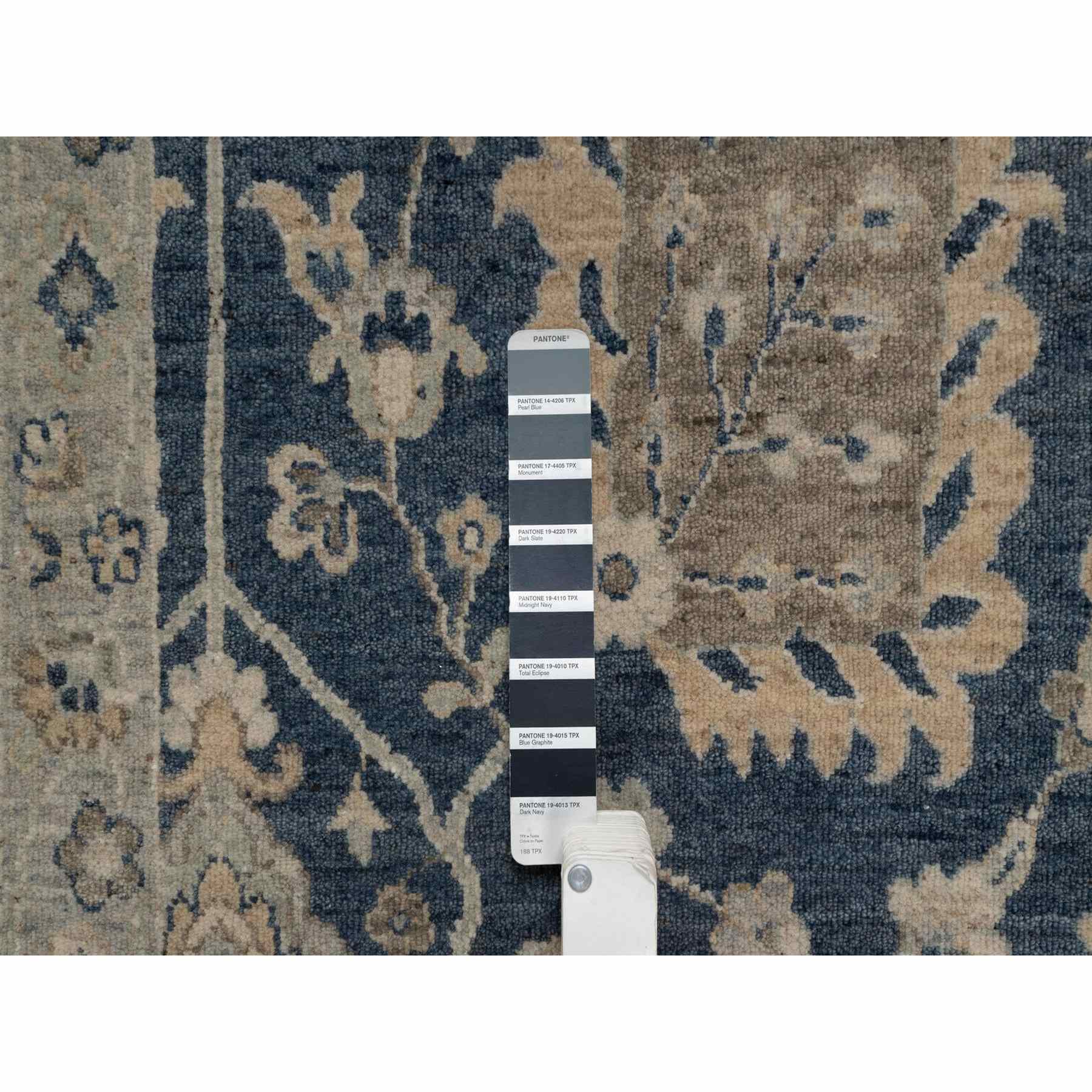 Oushak-And-Peshawar-Hand-Knotted-Rug-457295