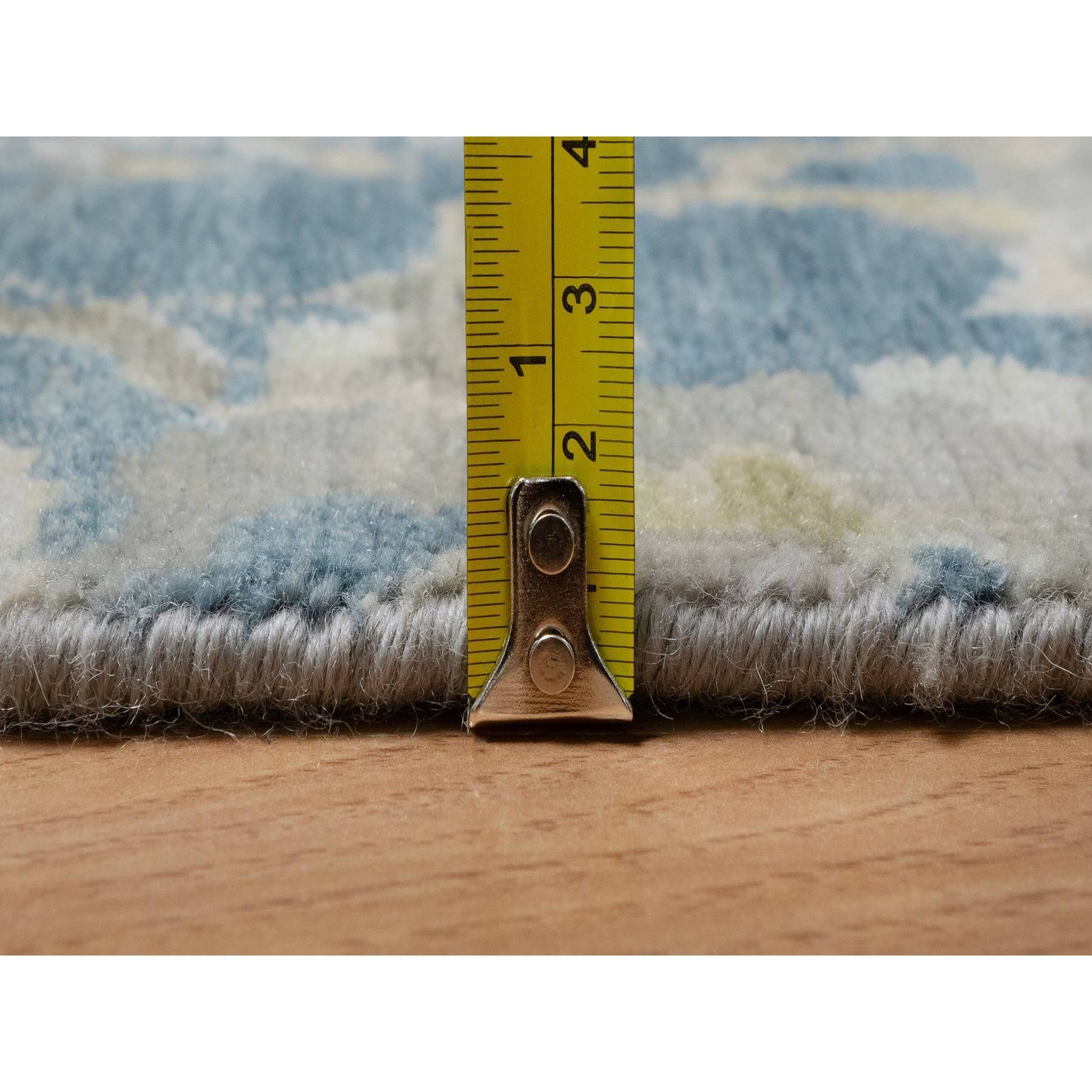 Oushak-And-Peshawar-Hand-Knotted-Rug-457310