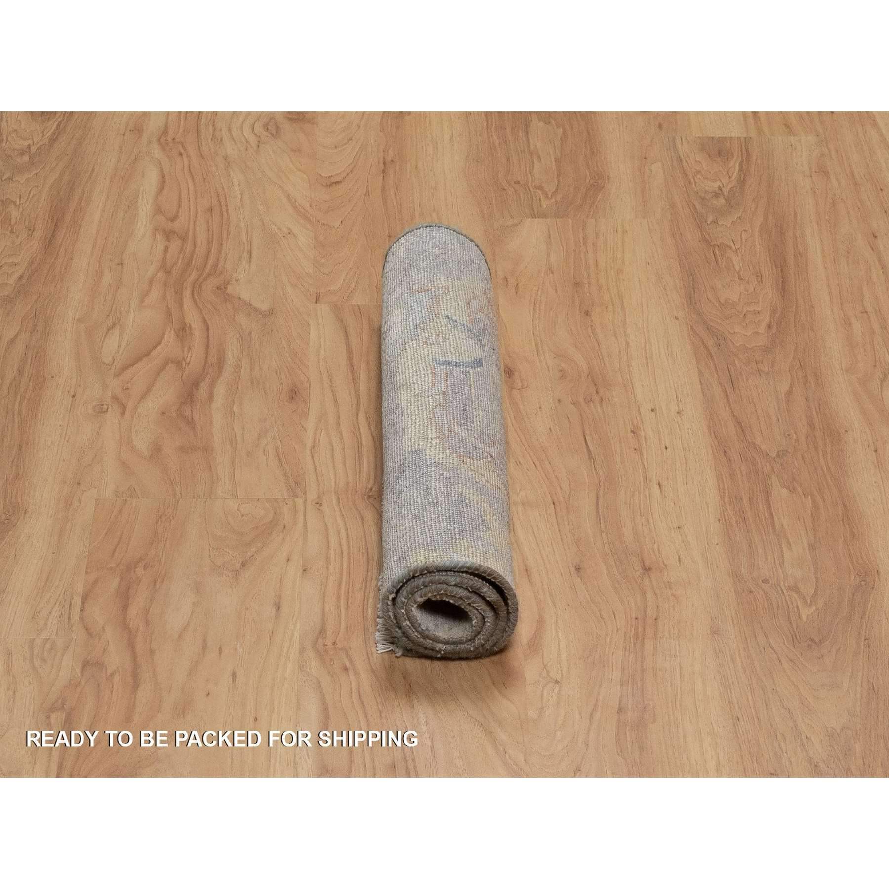 Oushak-And-Peshawar-Hand-Knotted-Rug-457315