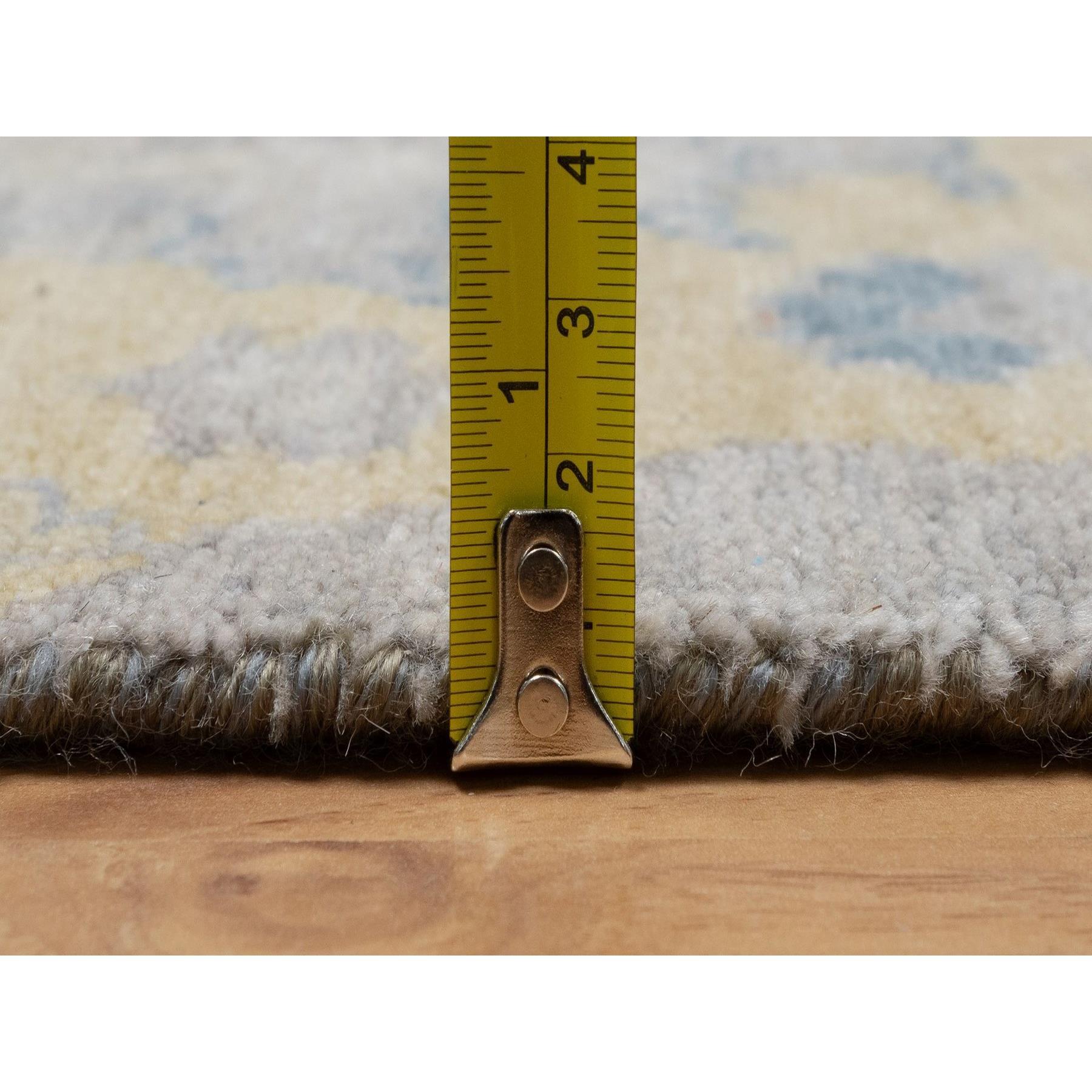 Oushak-And-Peshawar-Hand-Knotted-Rug-457315