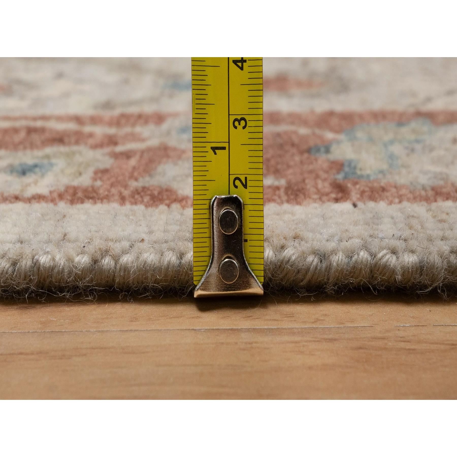Oushak-And-Peshawar-Hand-Knotted-Rug-457320