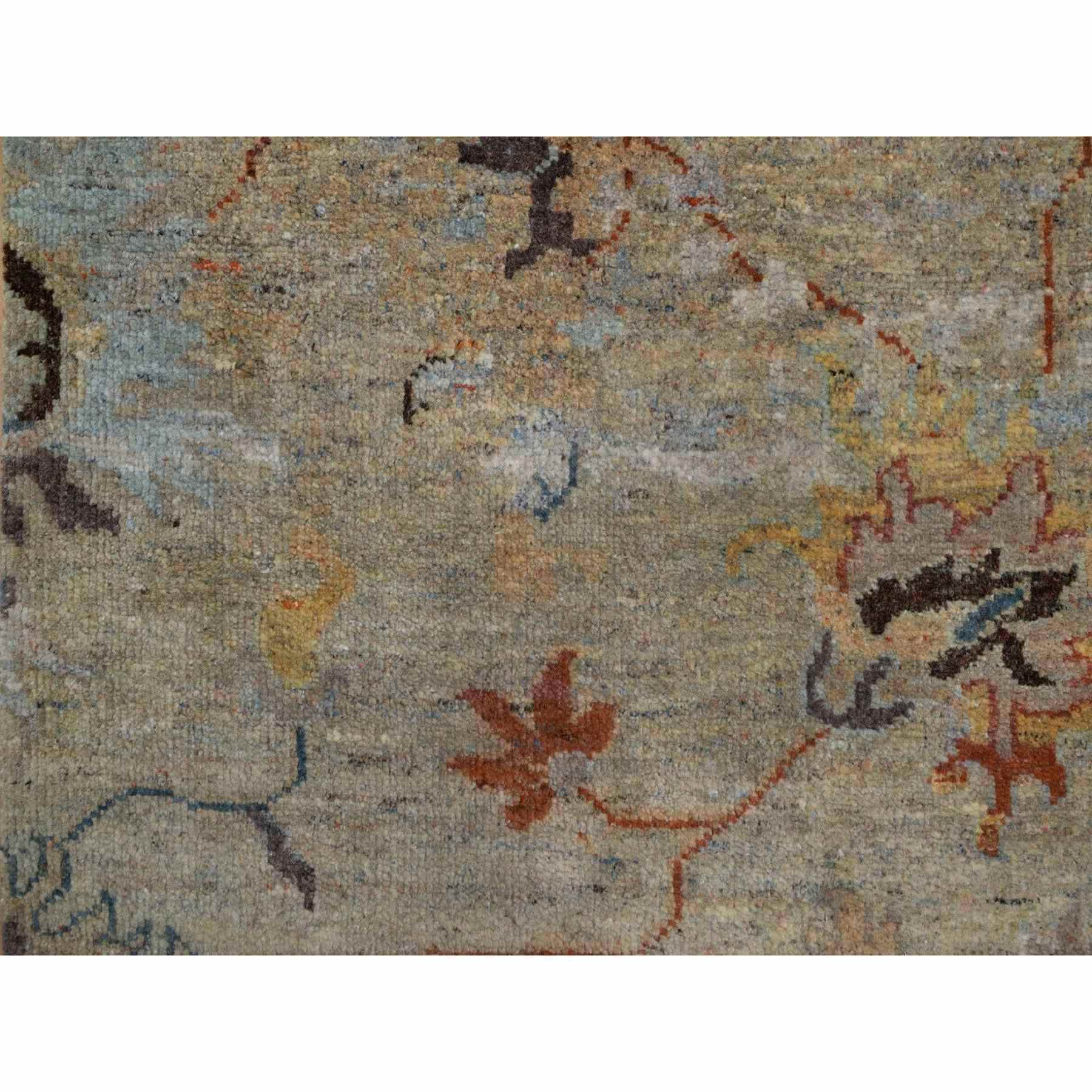 Oushak-And-Peshawar-Hand-Knotted-Rug-457330