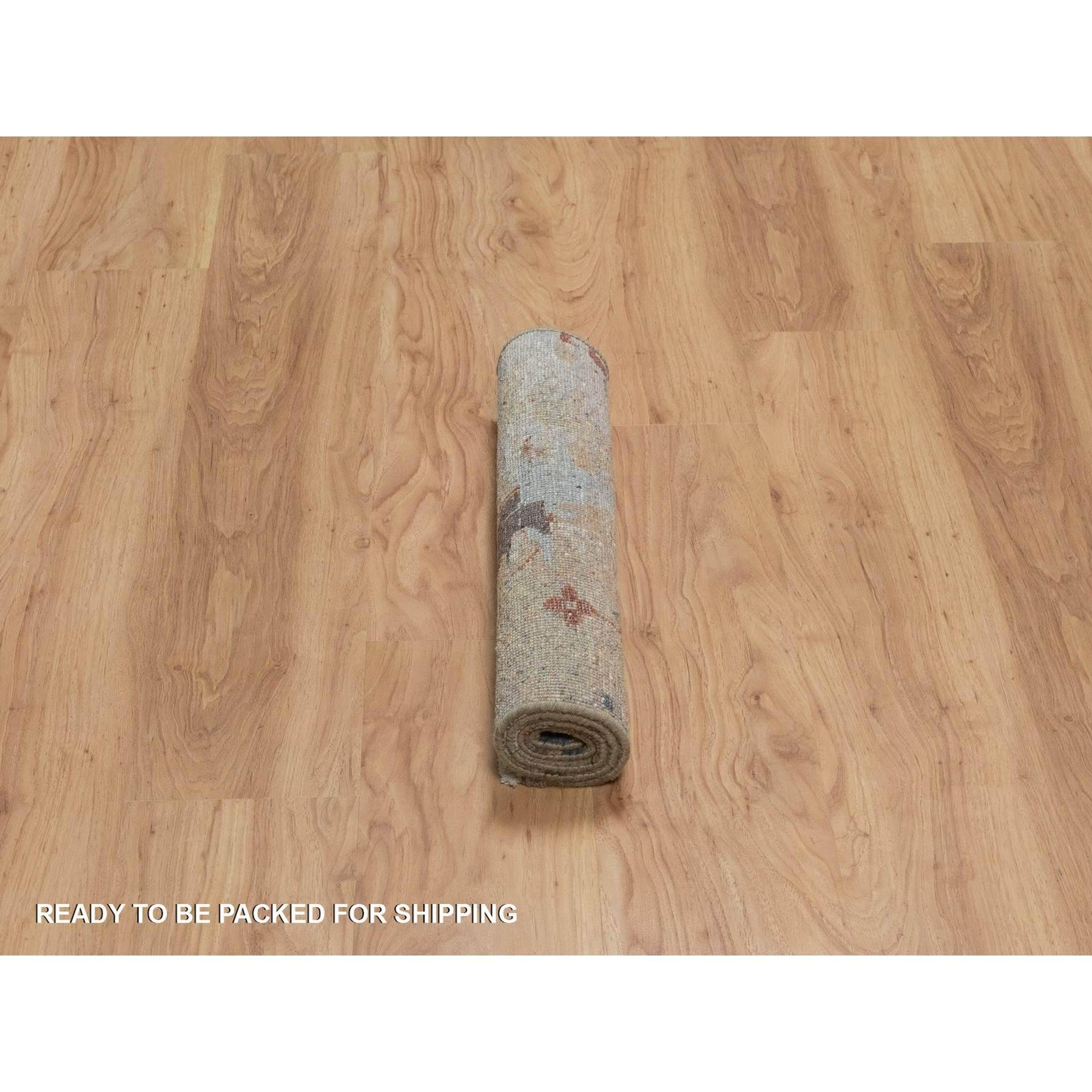 Oushak-And-Peshawar-Hand-Knotted-Rug-457330