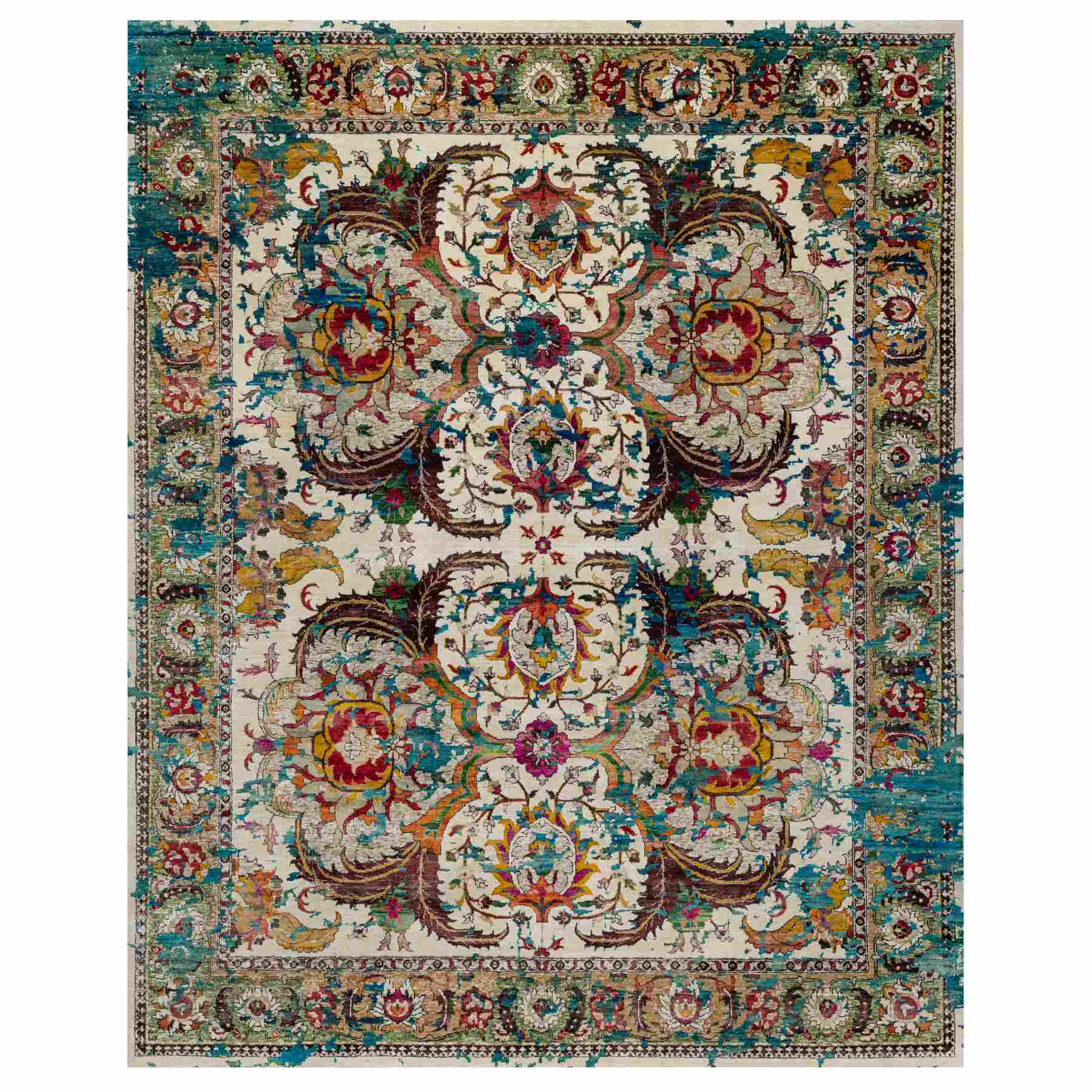 Transitional-Hand-Knotted-Rug-455820